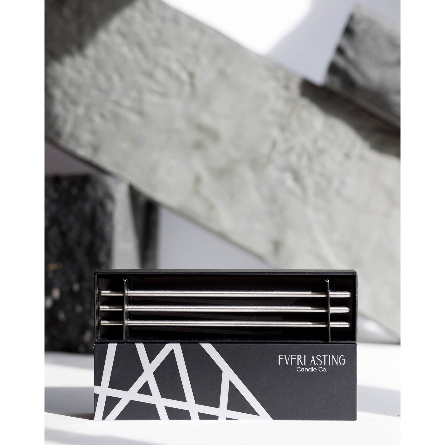 Silver Everlasting Candle – Reusable Steel Candles.