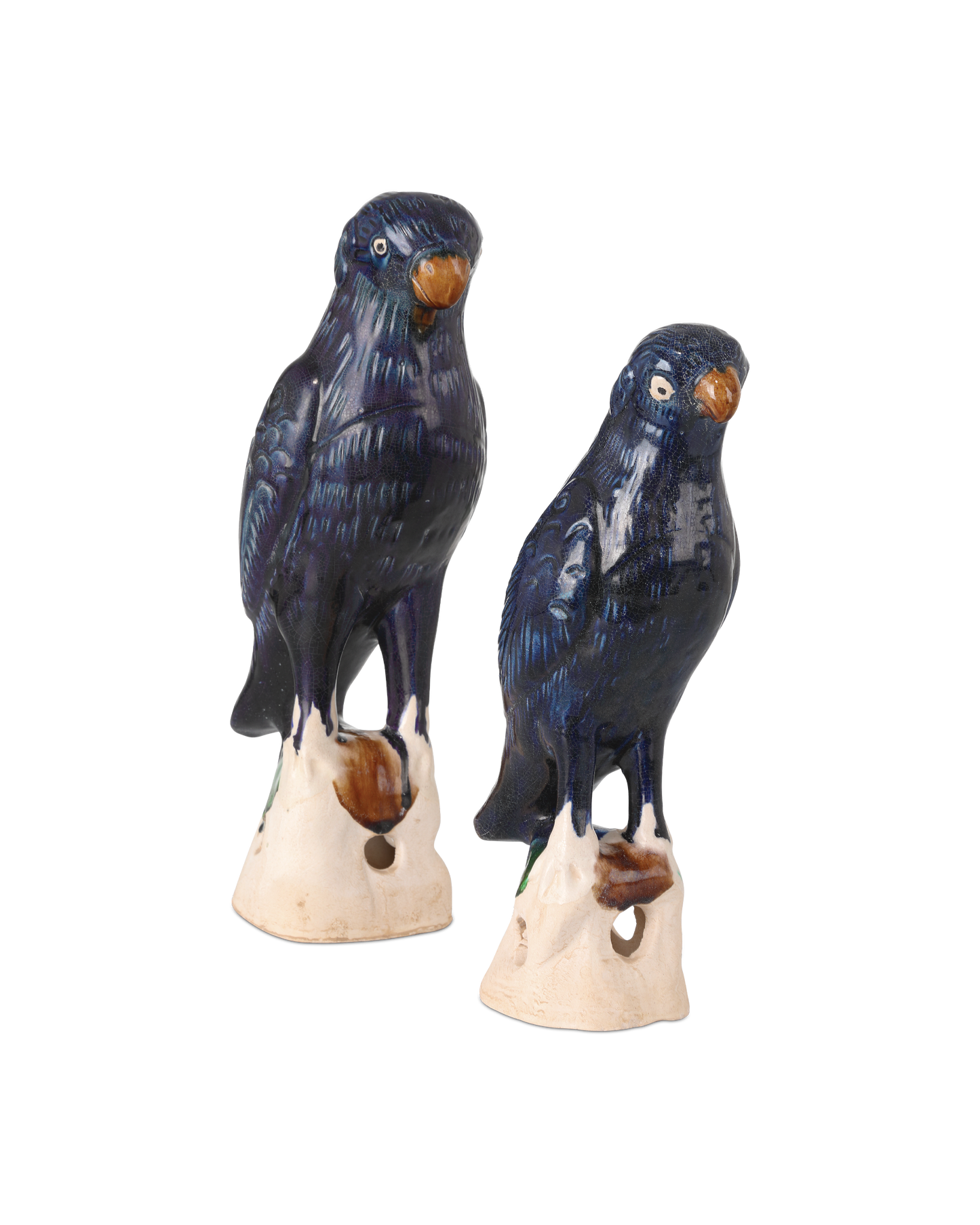 Tang Dynasty Parrots Set of 2.