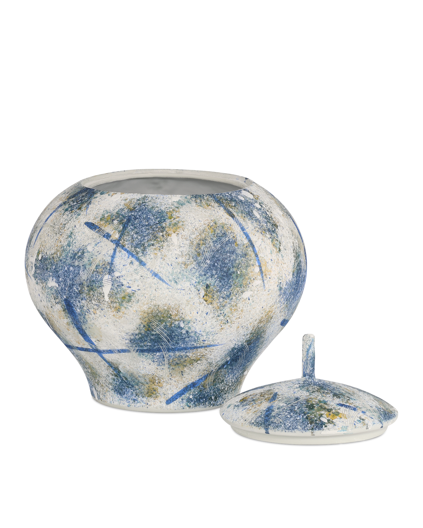 Jackson Blue & White Vase.