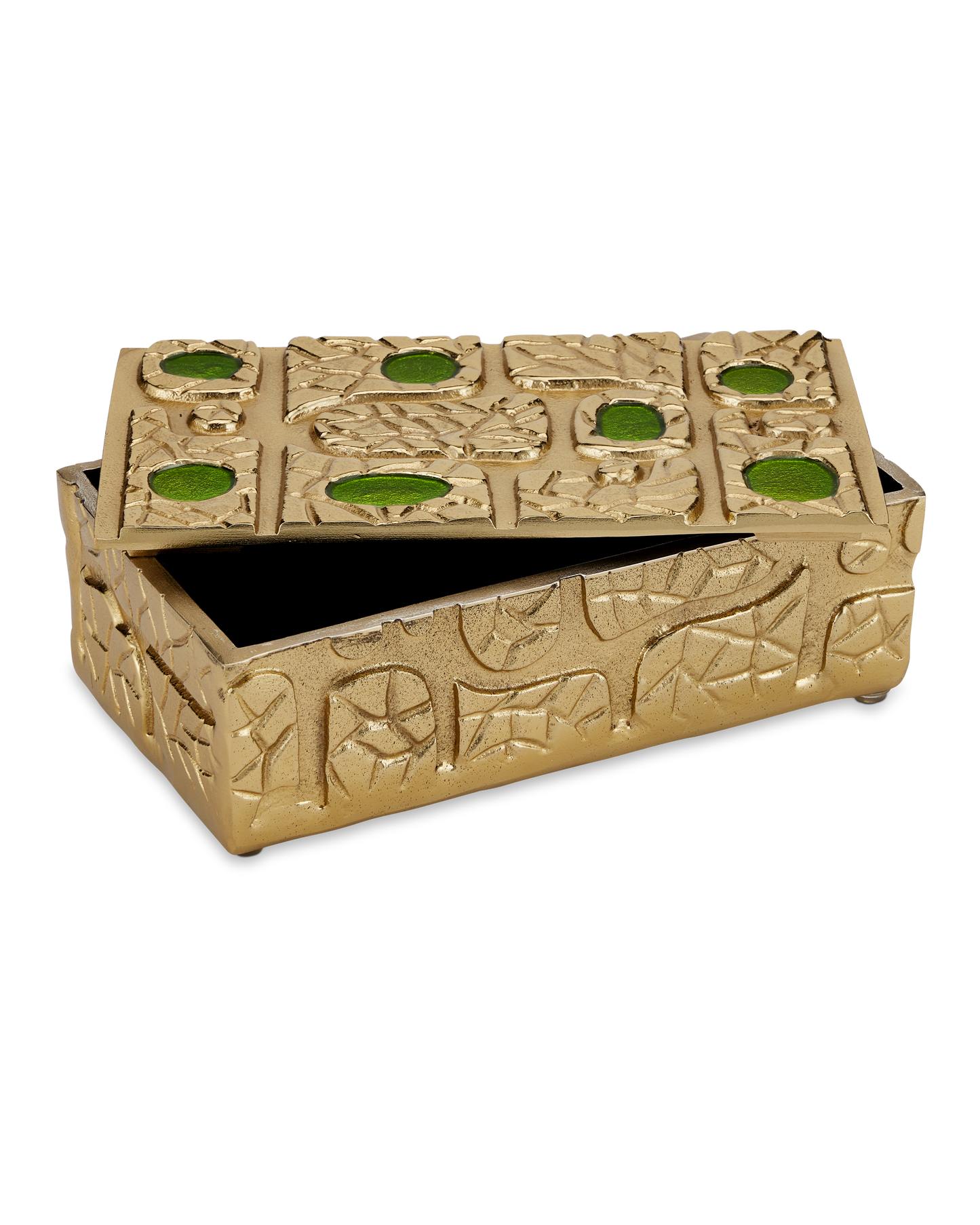 Beau Monde Gold & Green Box.