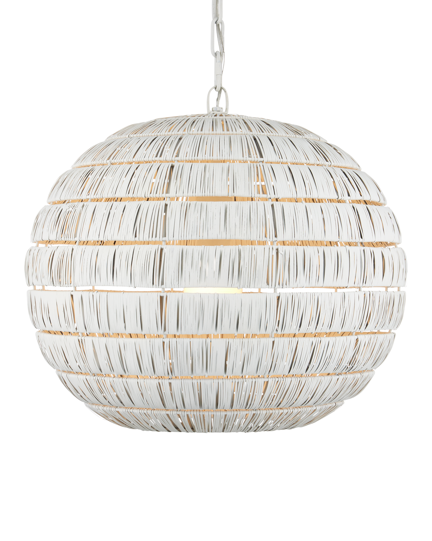 Panopolis White Pendant.