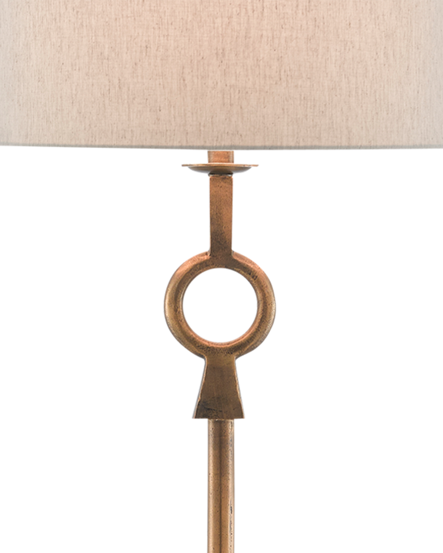 Germaine Brass Floor Lamp.
