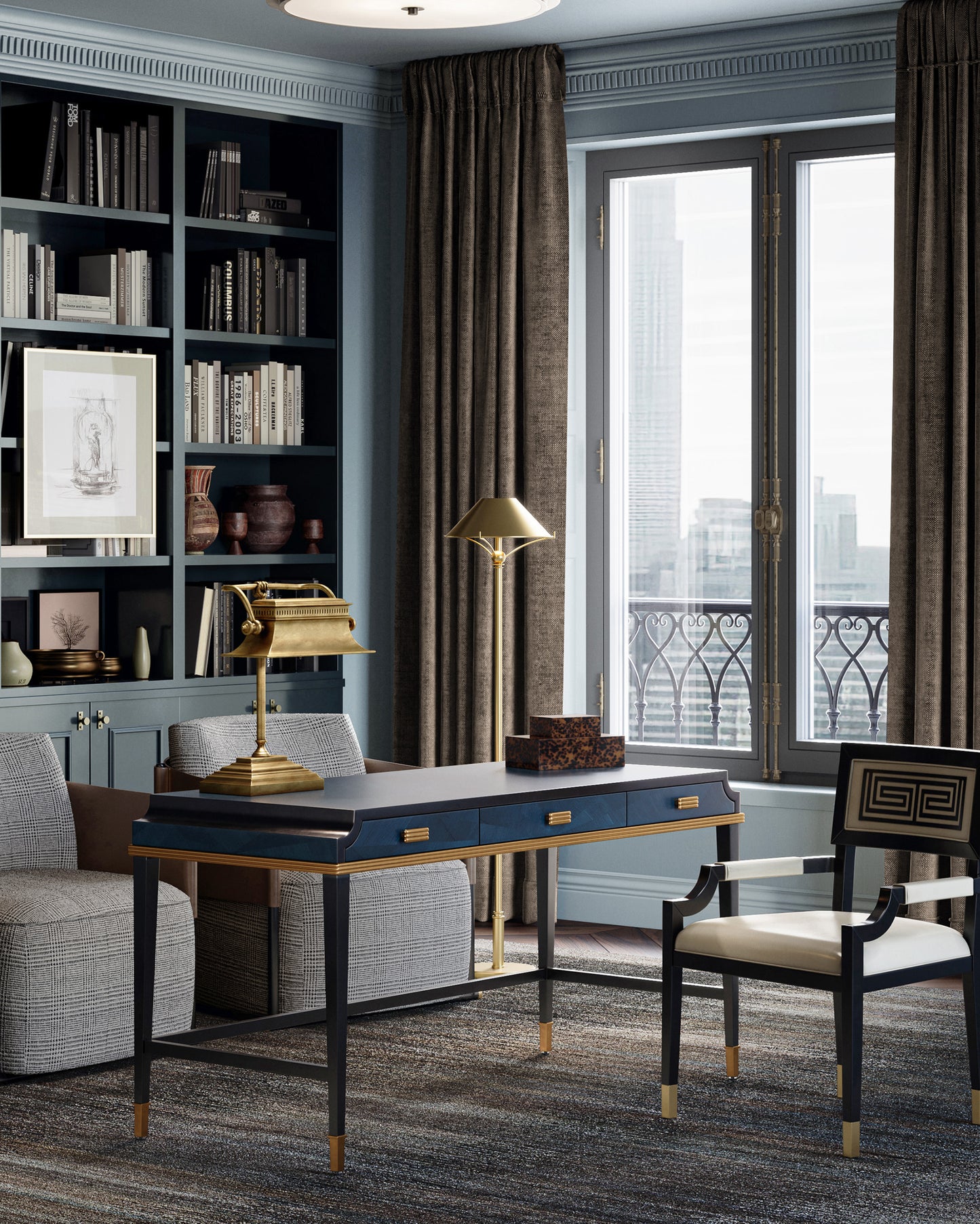 Faux Tortoise Box Set of 2.