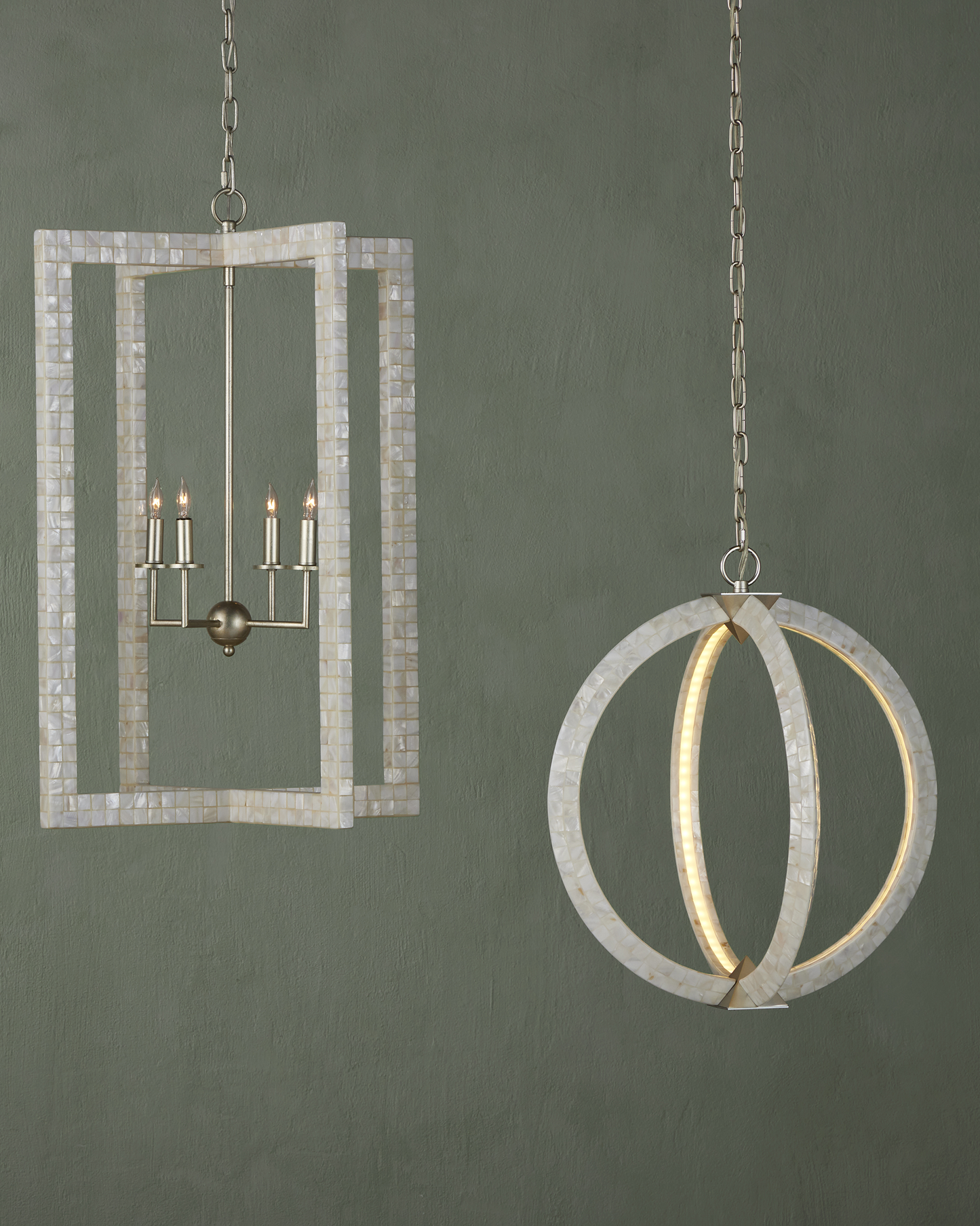 Arietta White Chandelier.
