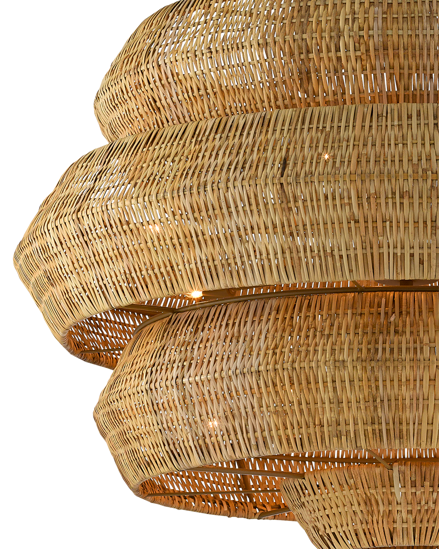 Antibes Grande Natural Chandelier.