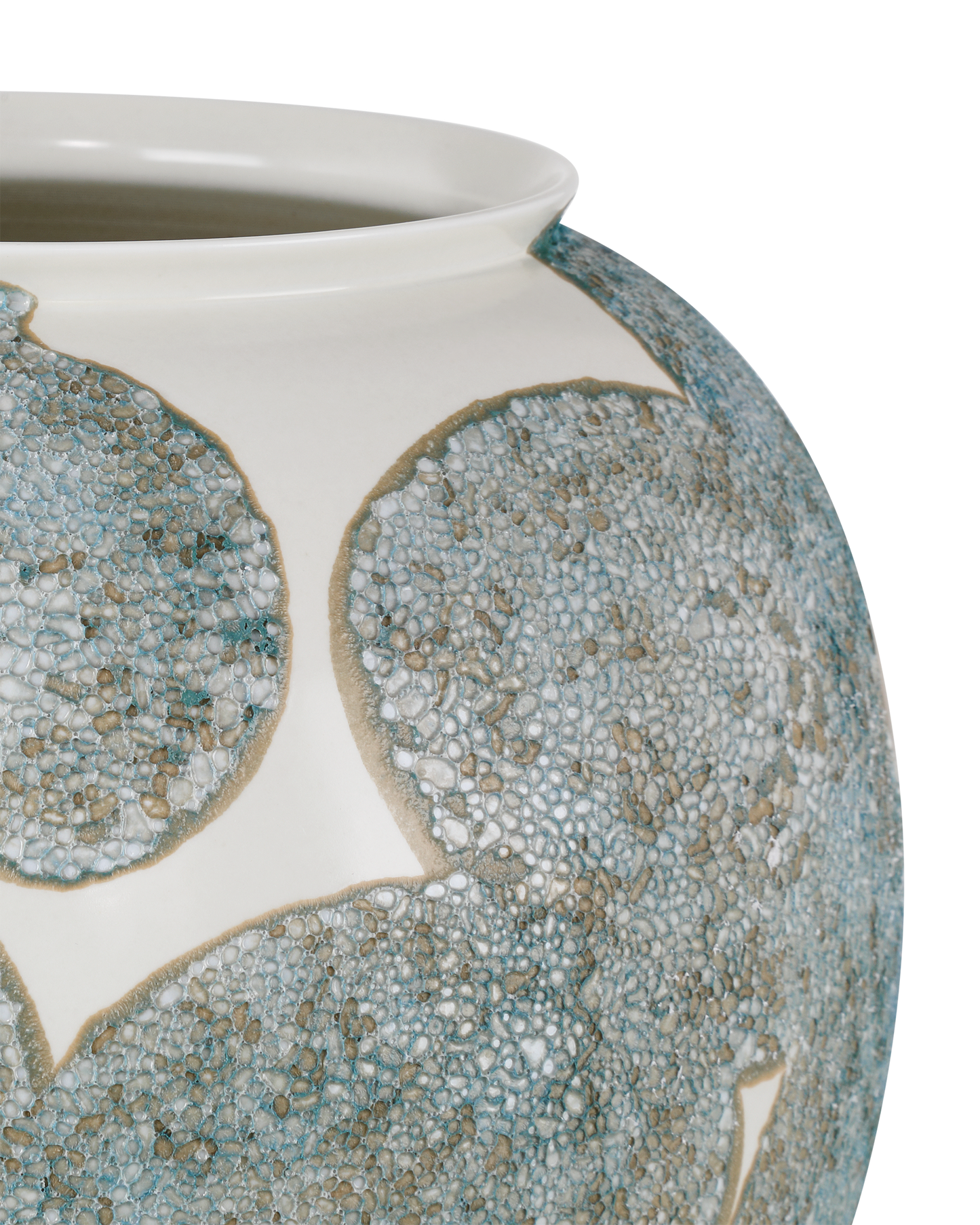 Bloom Blue & Ivory Vase.
