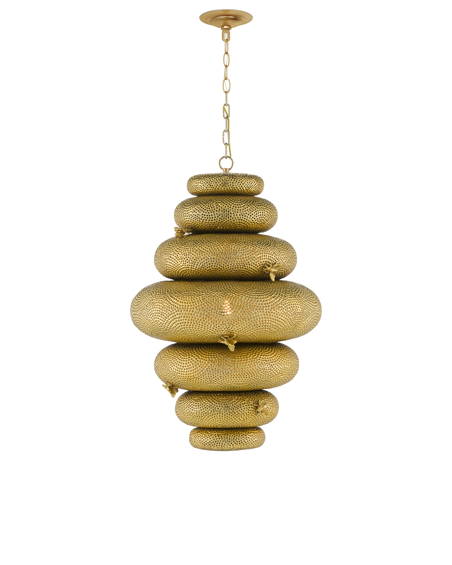 Bee My Honey Gold Chandelier.