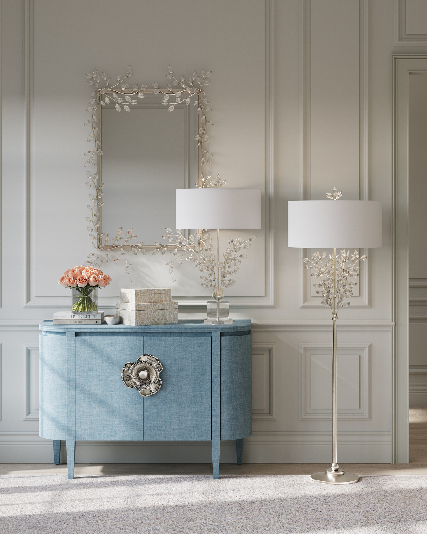 Gerri Dot Mother of Pearl Box Set of 2.