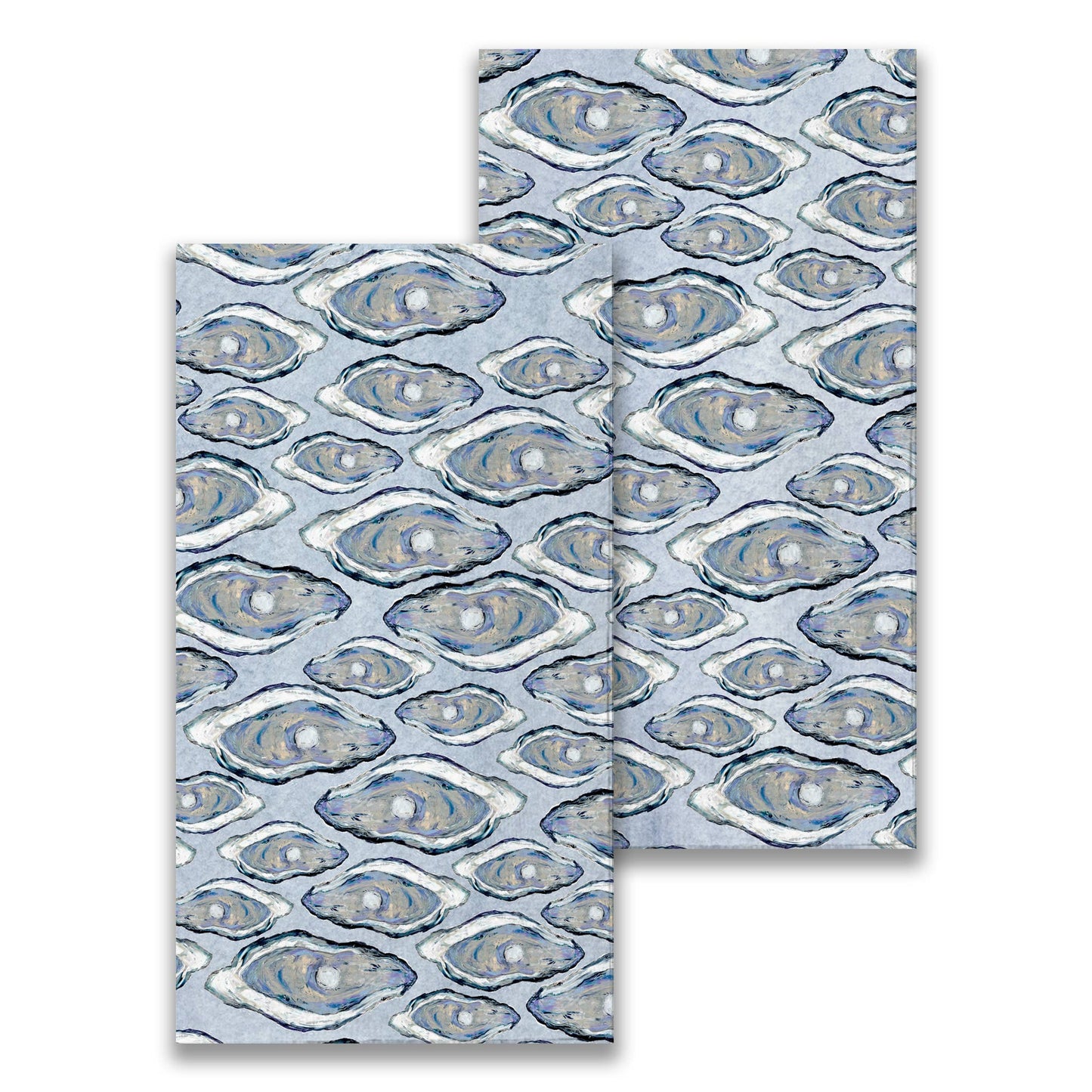 Blue Oysters Guest Towel.