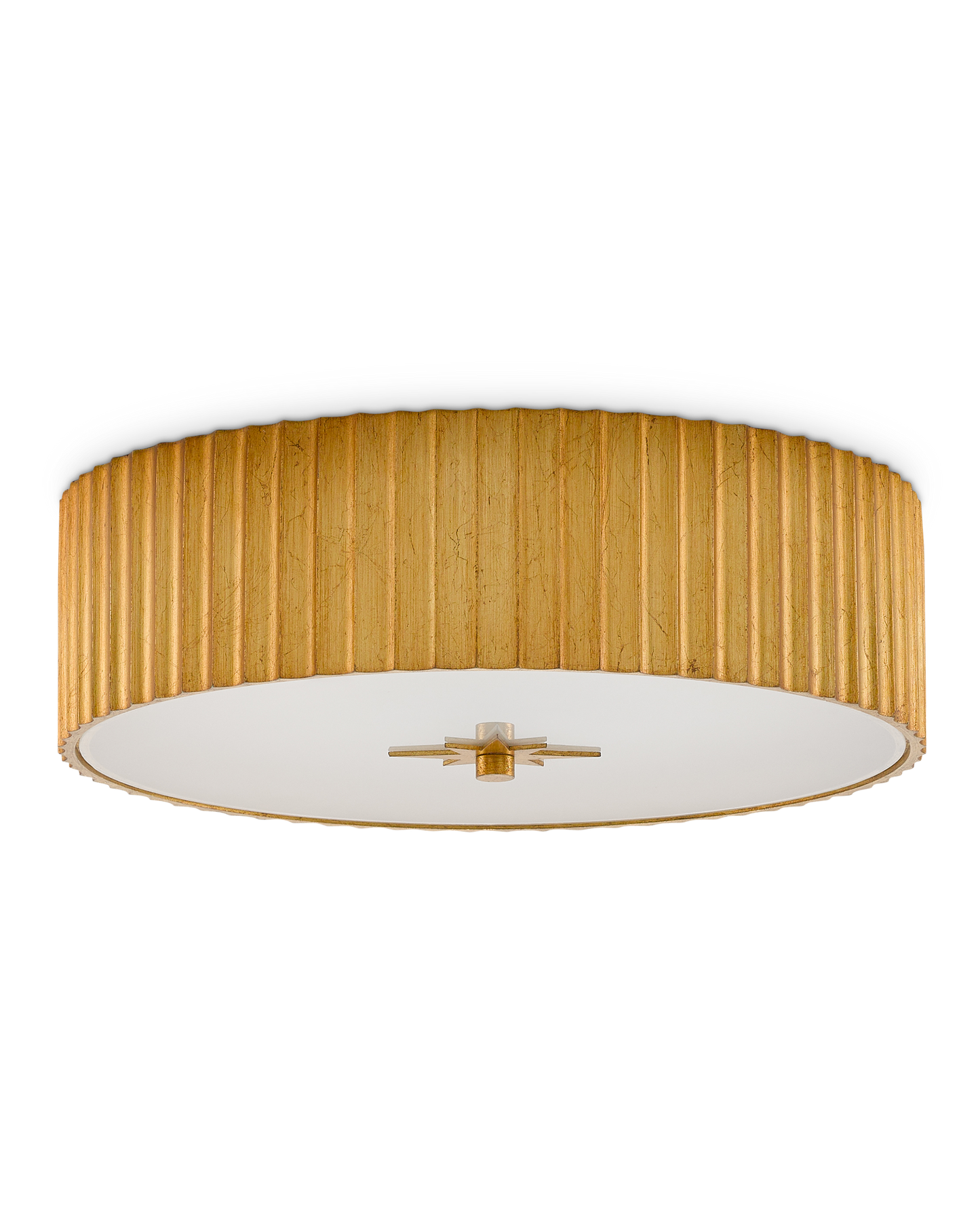Caravel Gold Flush Mount.