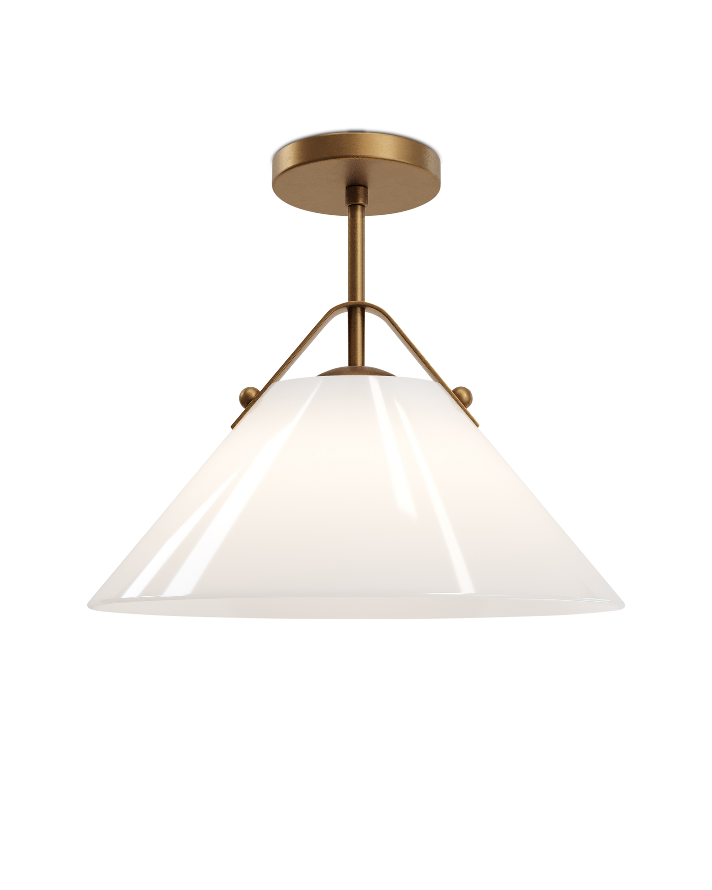 Bronwen Brass Pendant.