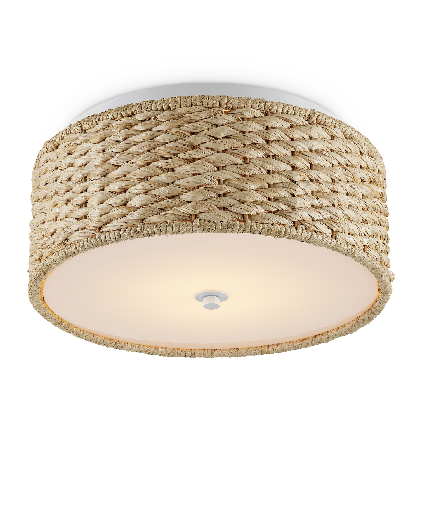 Colchester Raffia Flush Mount.