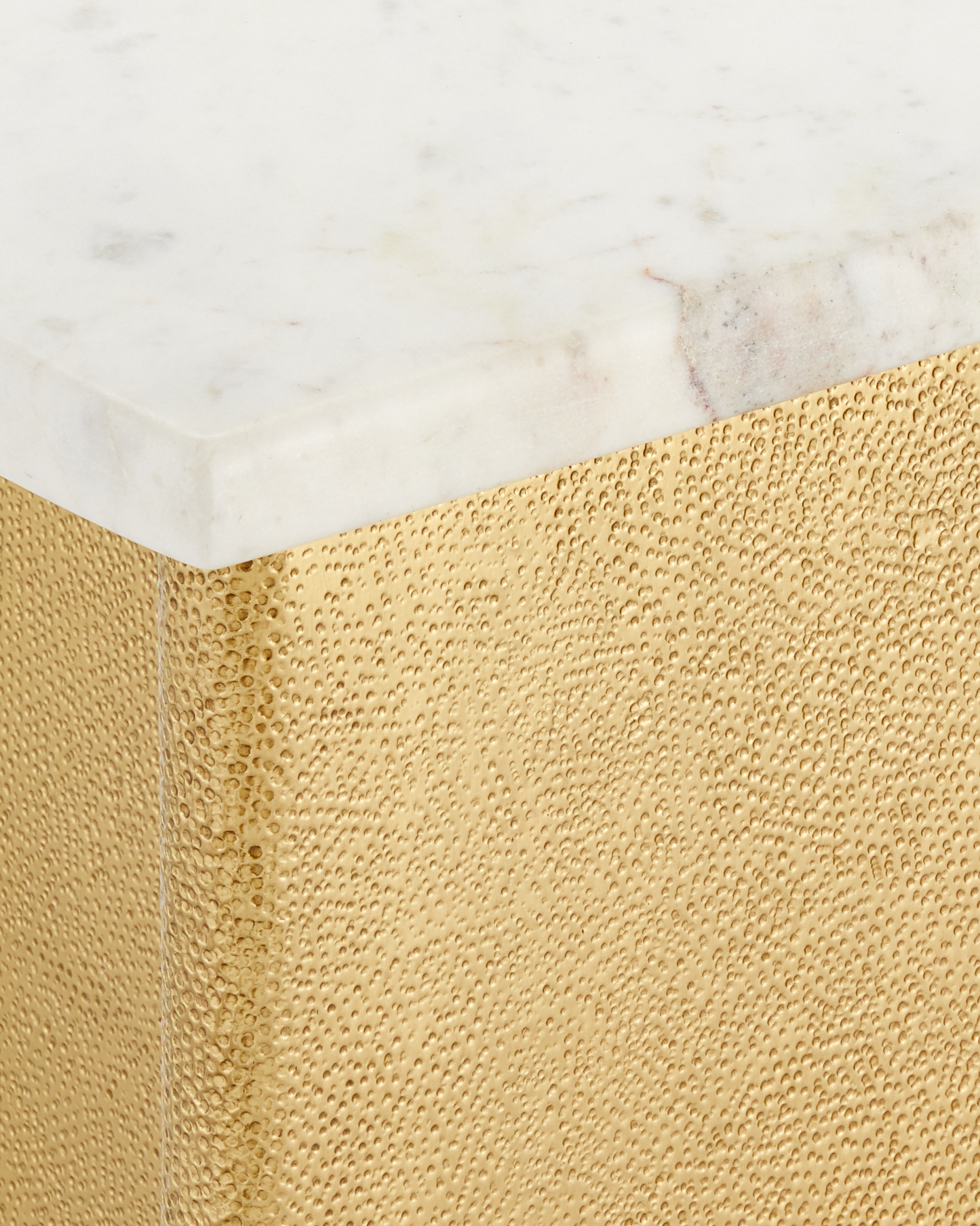 Doublet Marble Accent Table Set of 2.