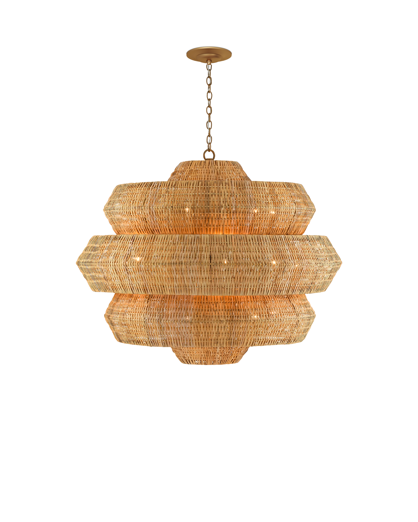 Antibes Grande Natural Chandelier.