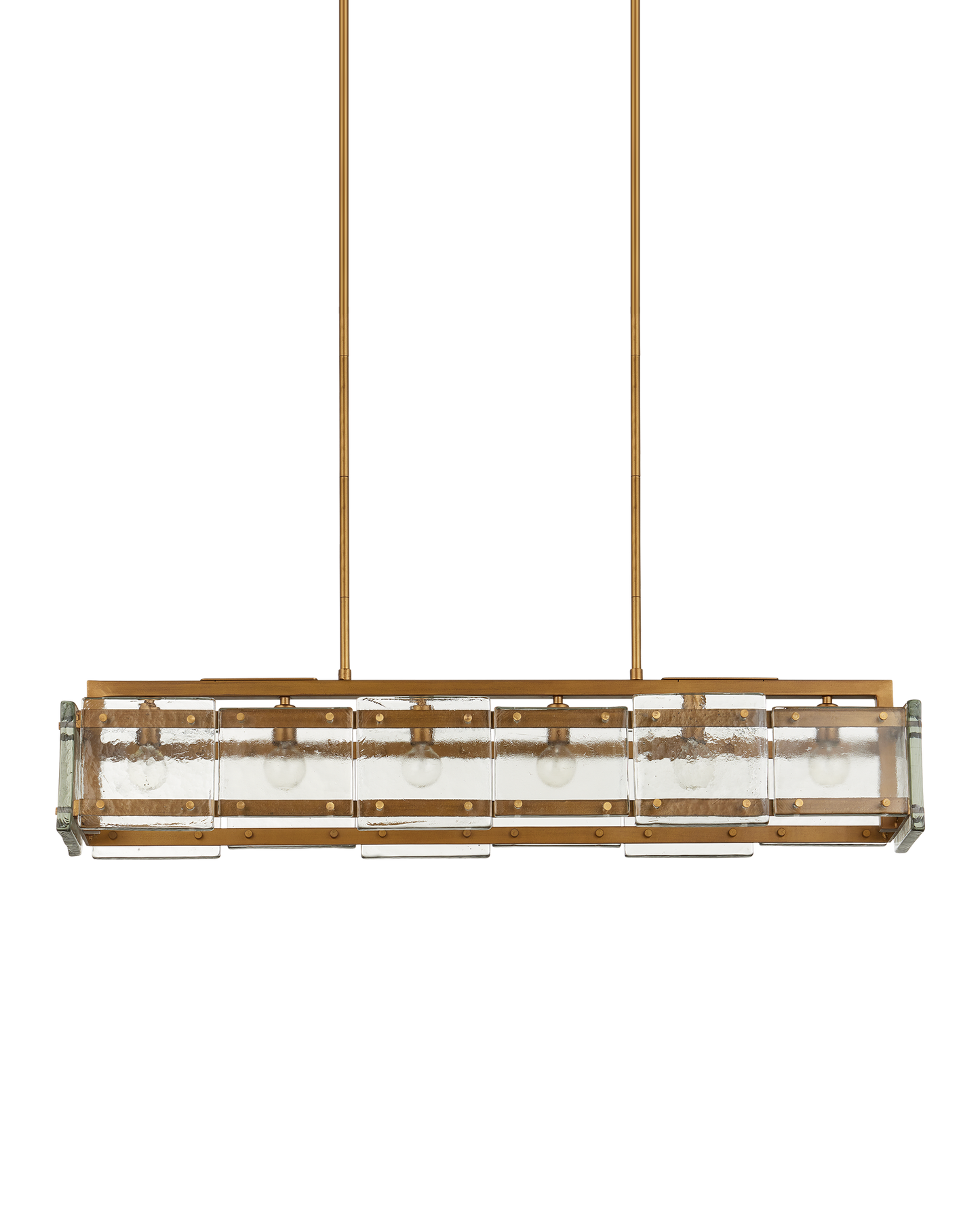 Countervail Rectangular Chandelier.