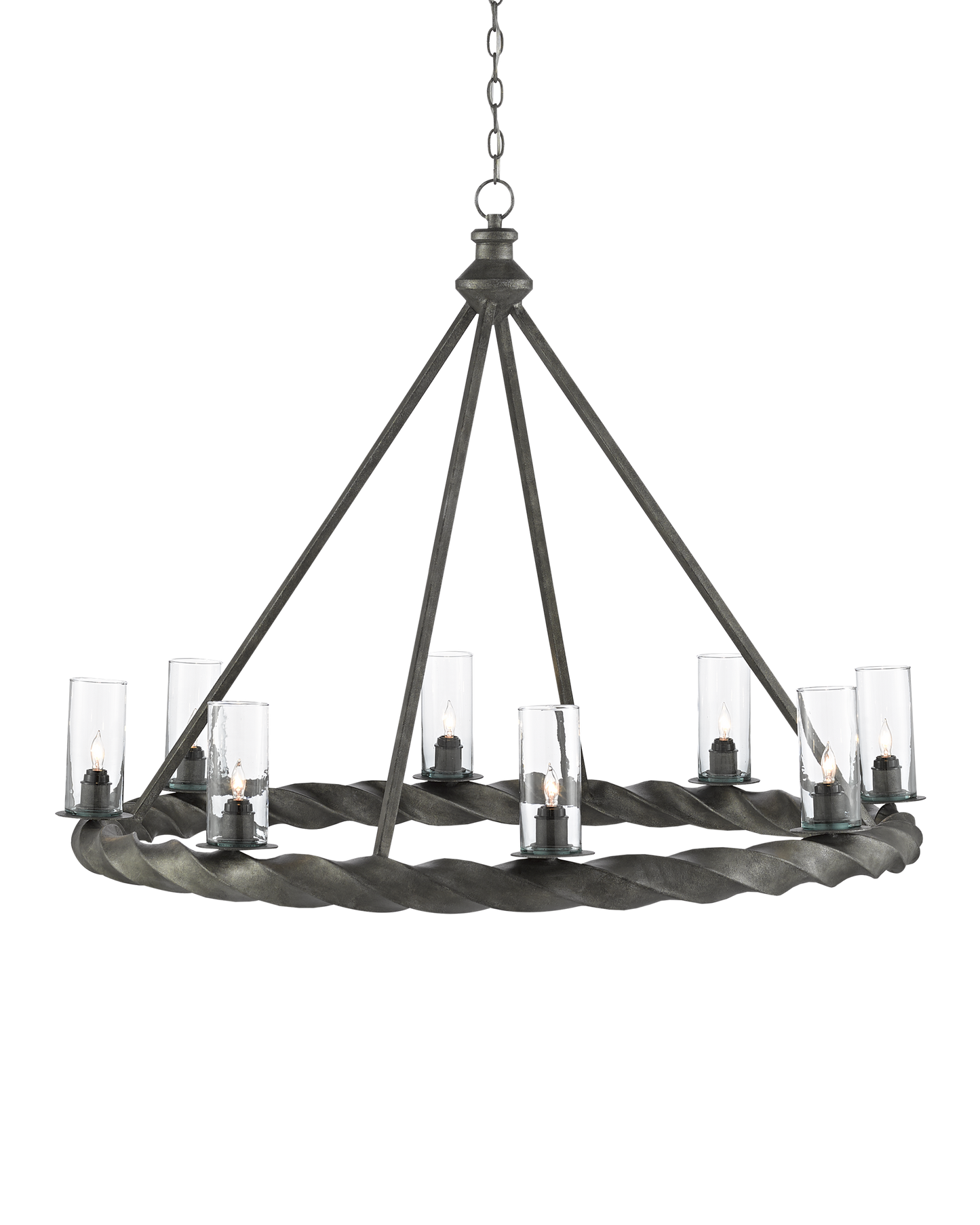 Orson Black Chandelier.