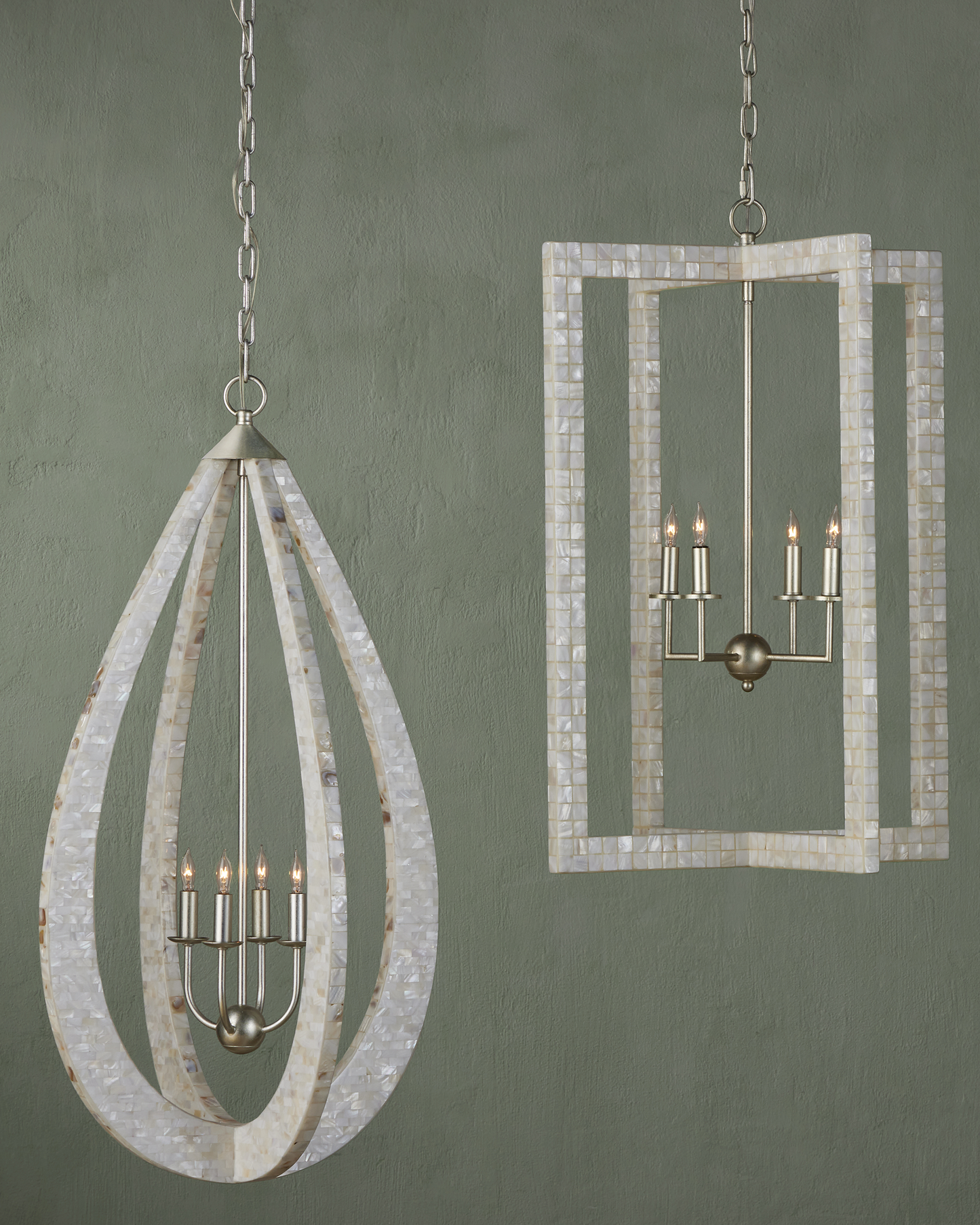 Arietta White Chandelier.