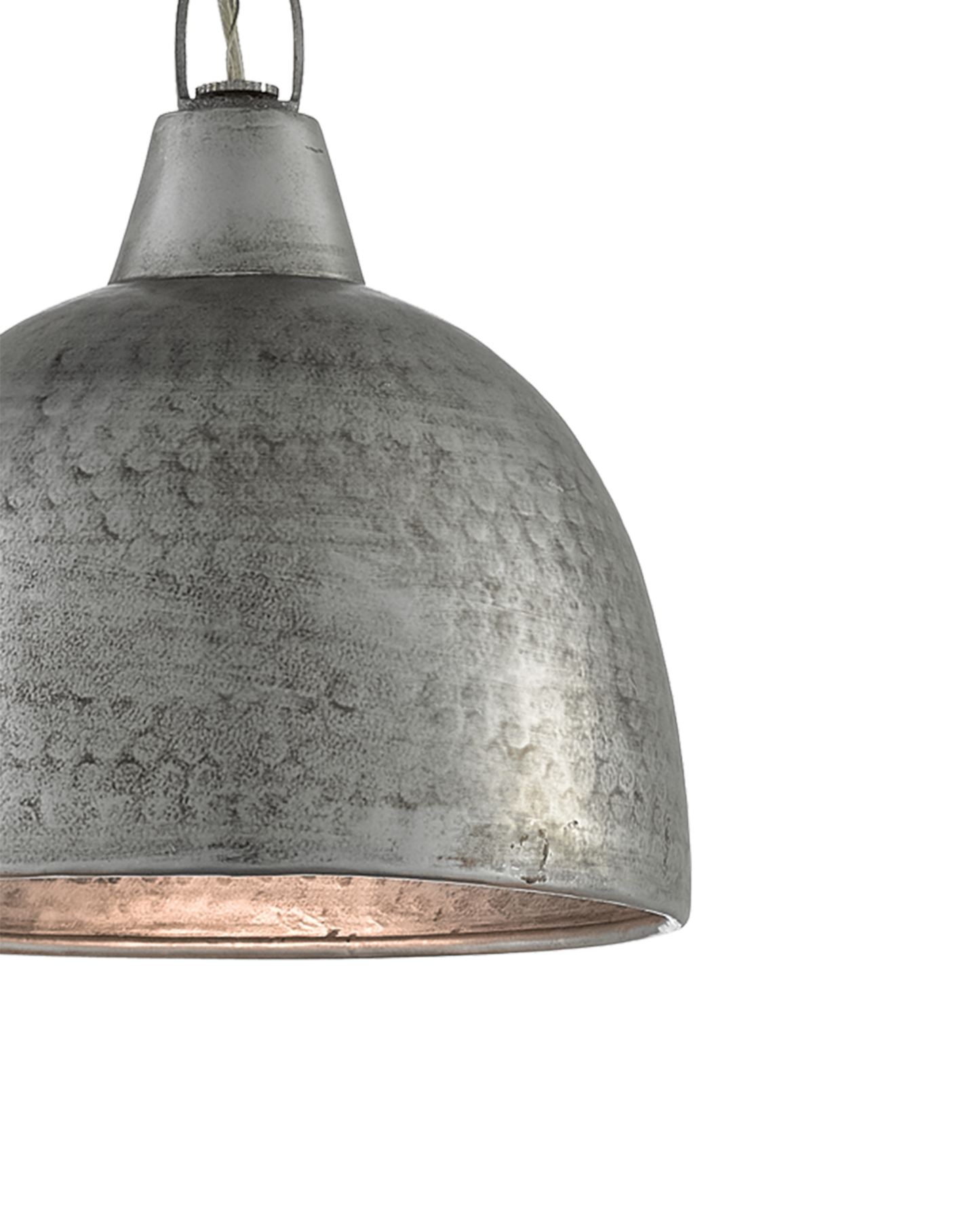 Earthshine Small Steel Pendant.