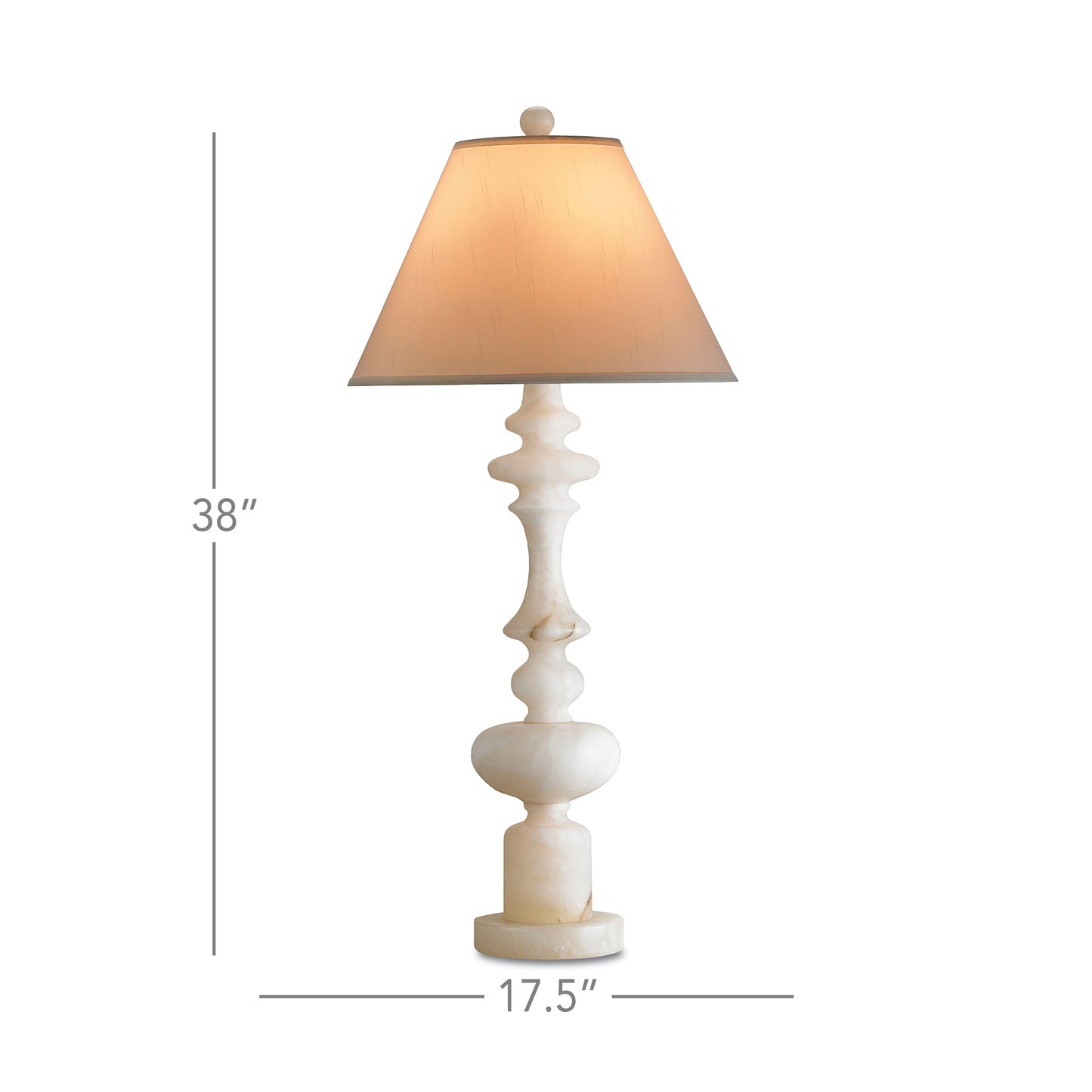 Farrington White Table Lamp.