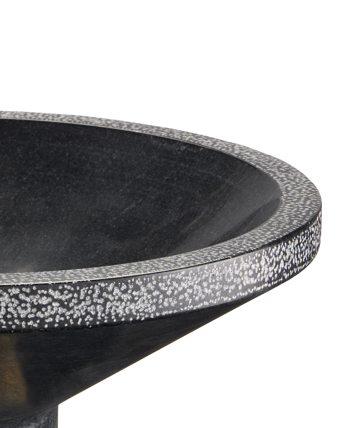 Vincent Black Marble Bowl.