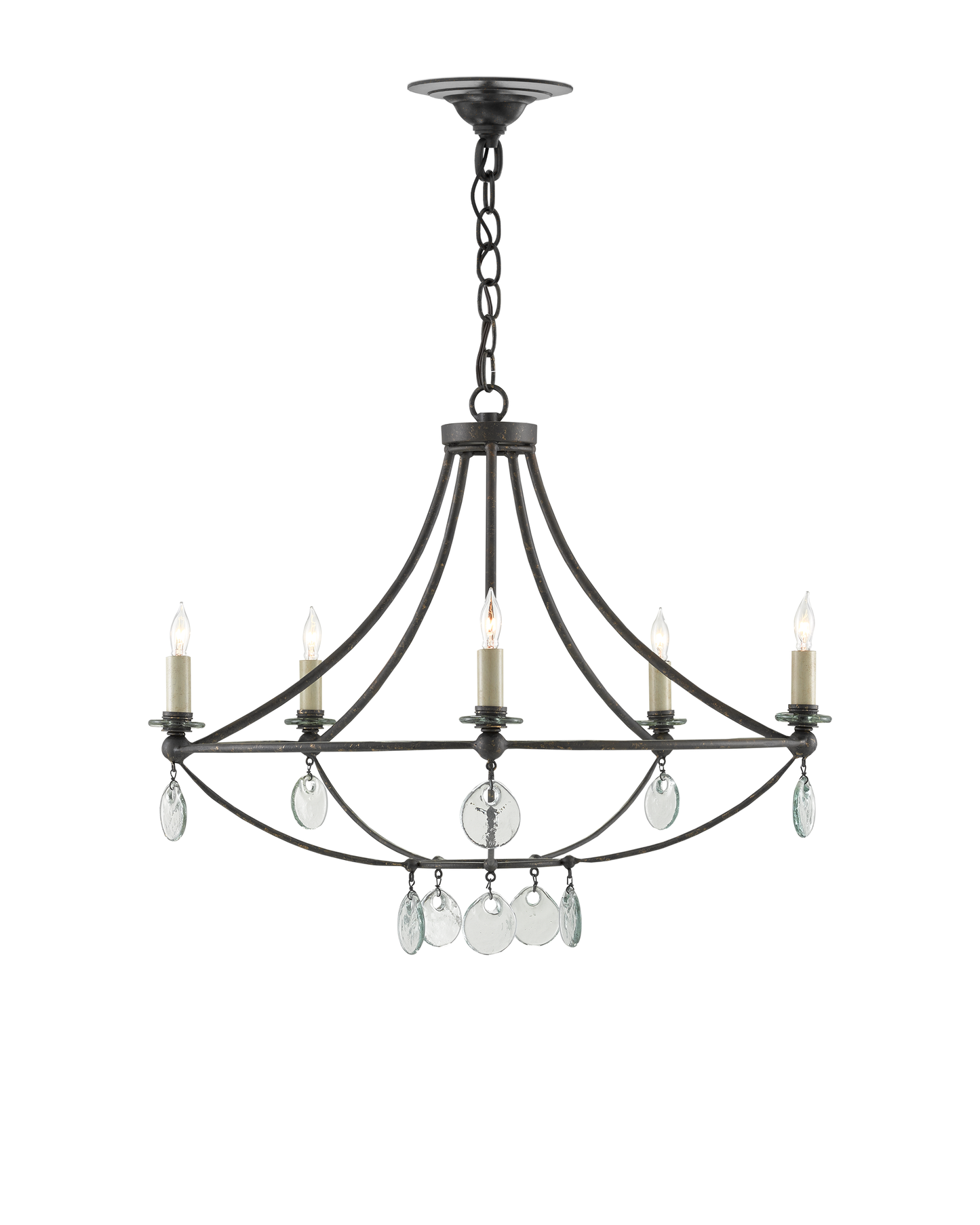 Novella Small Black Chandelier.