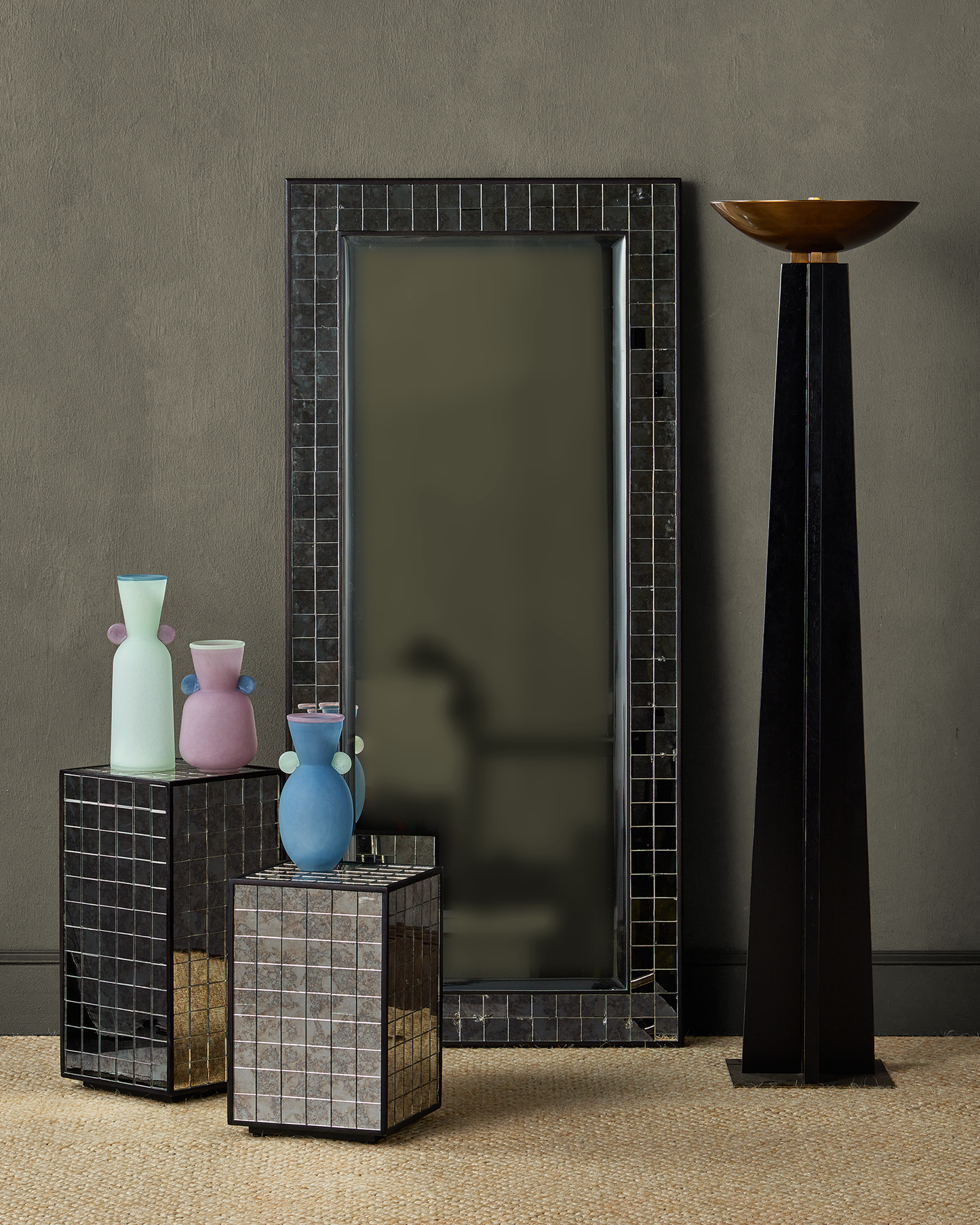 Calyx Torchiere Floor Lamp.