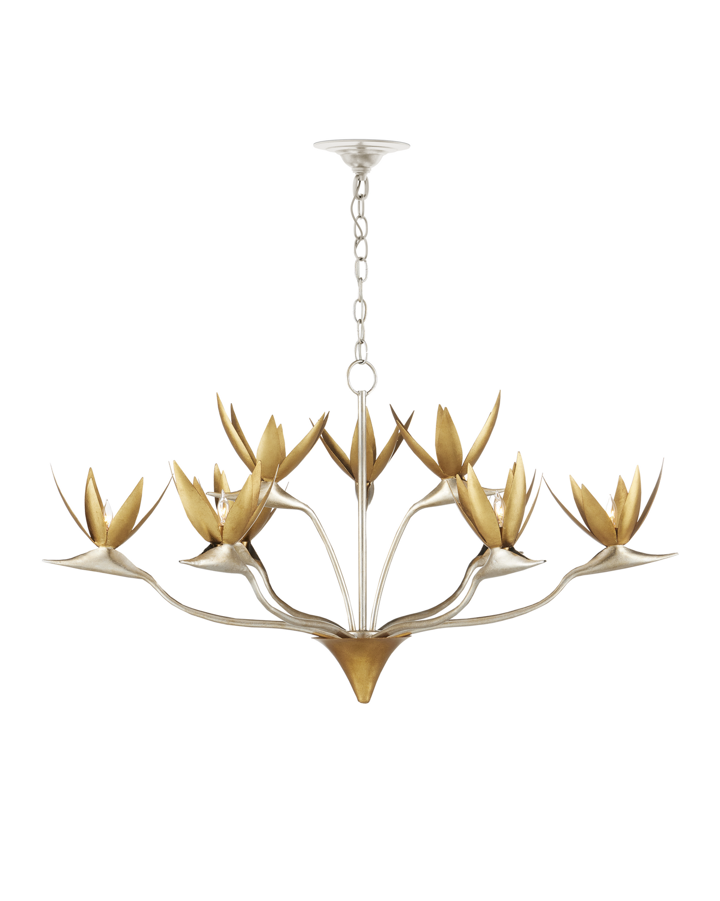 Paradiso Silver & Gold Chandelier.