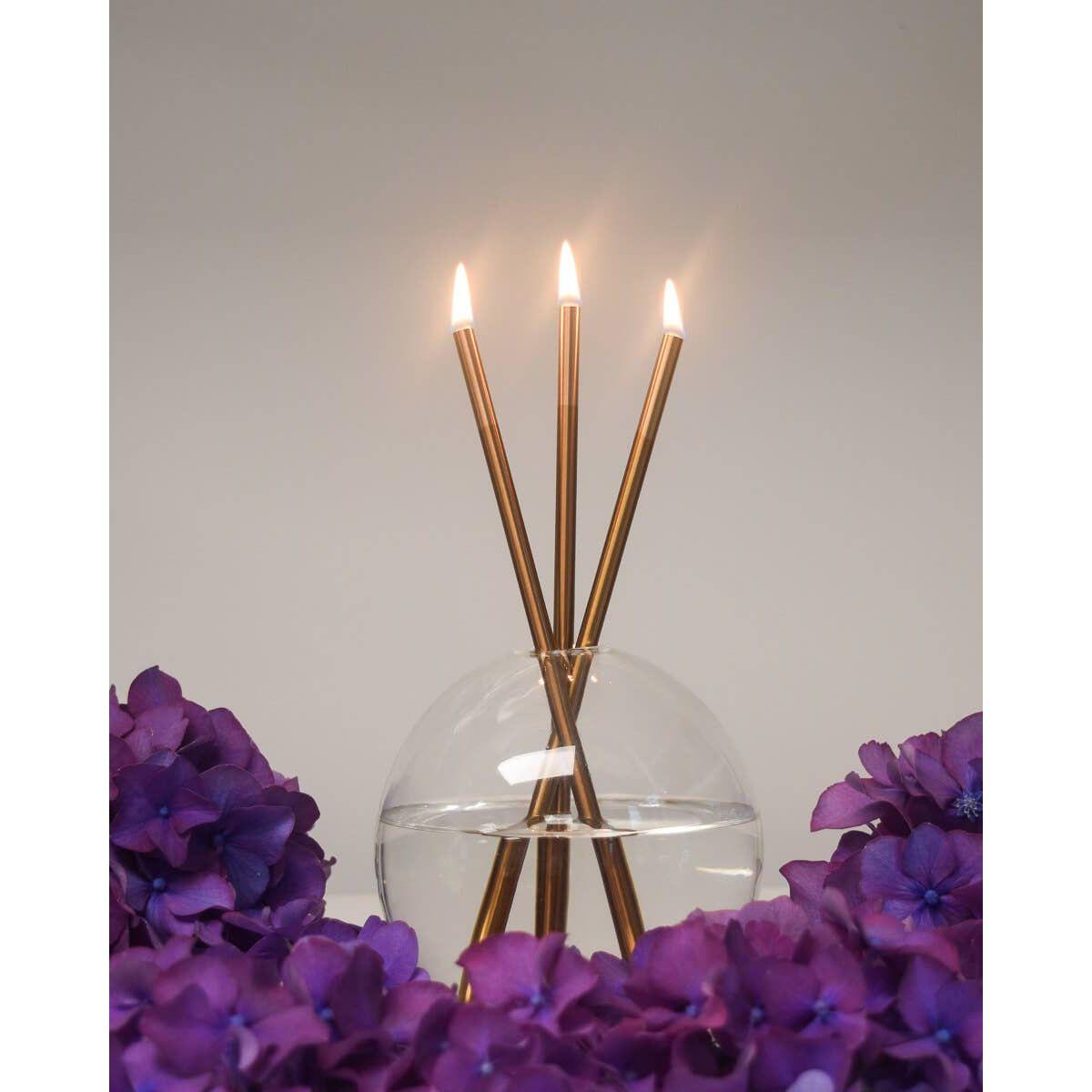 Champagne Everlasting Candle – Reusable Steel Candles.
