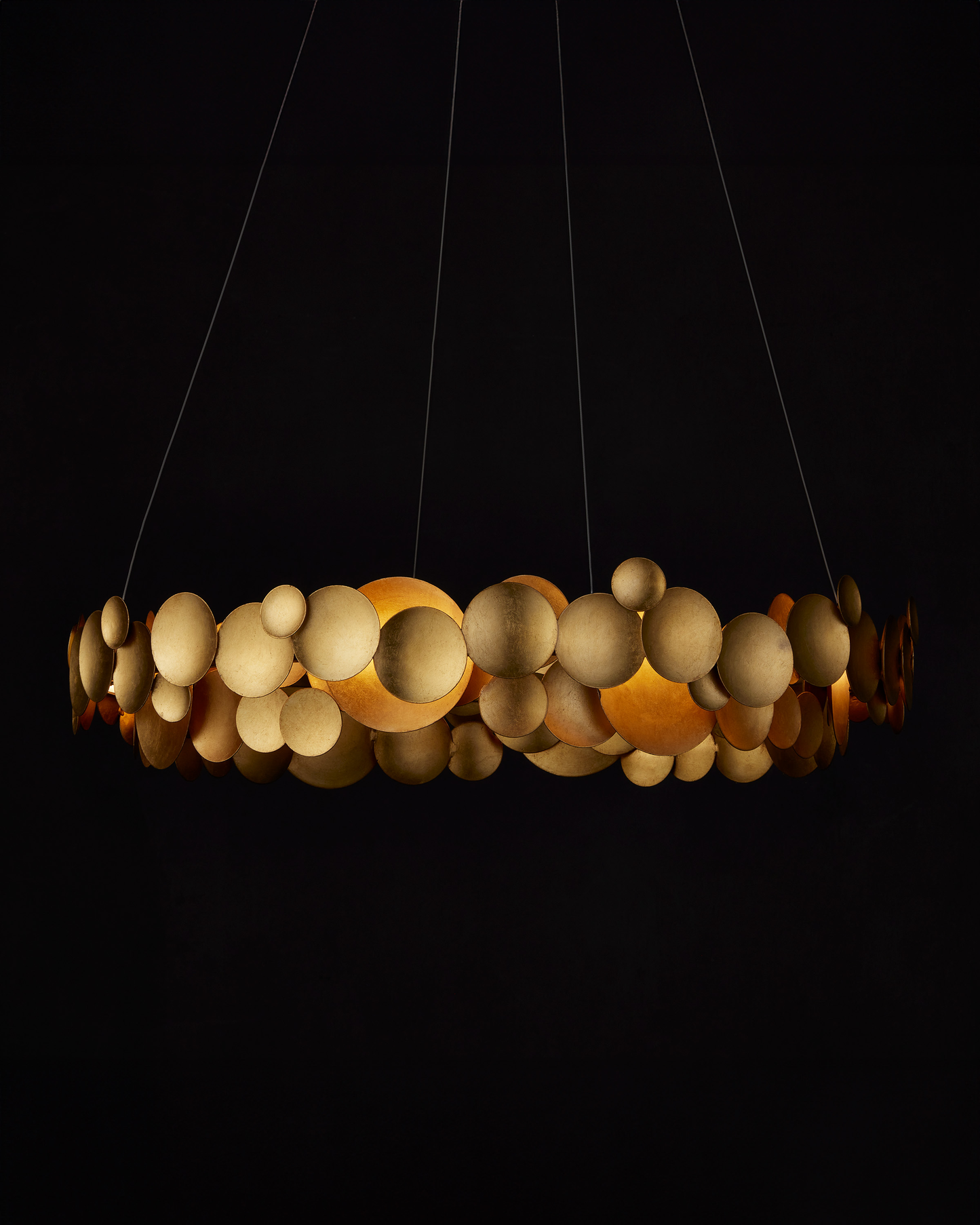 Lavengro Gold Chandelier.