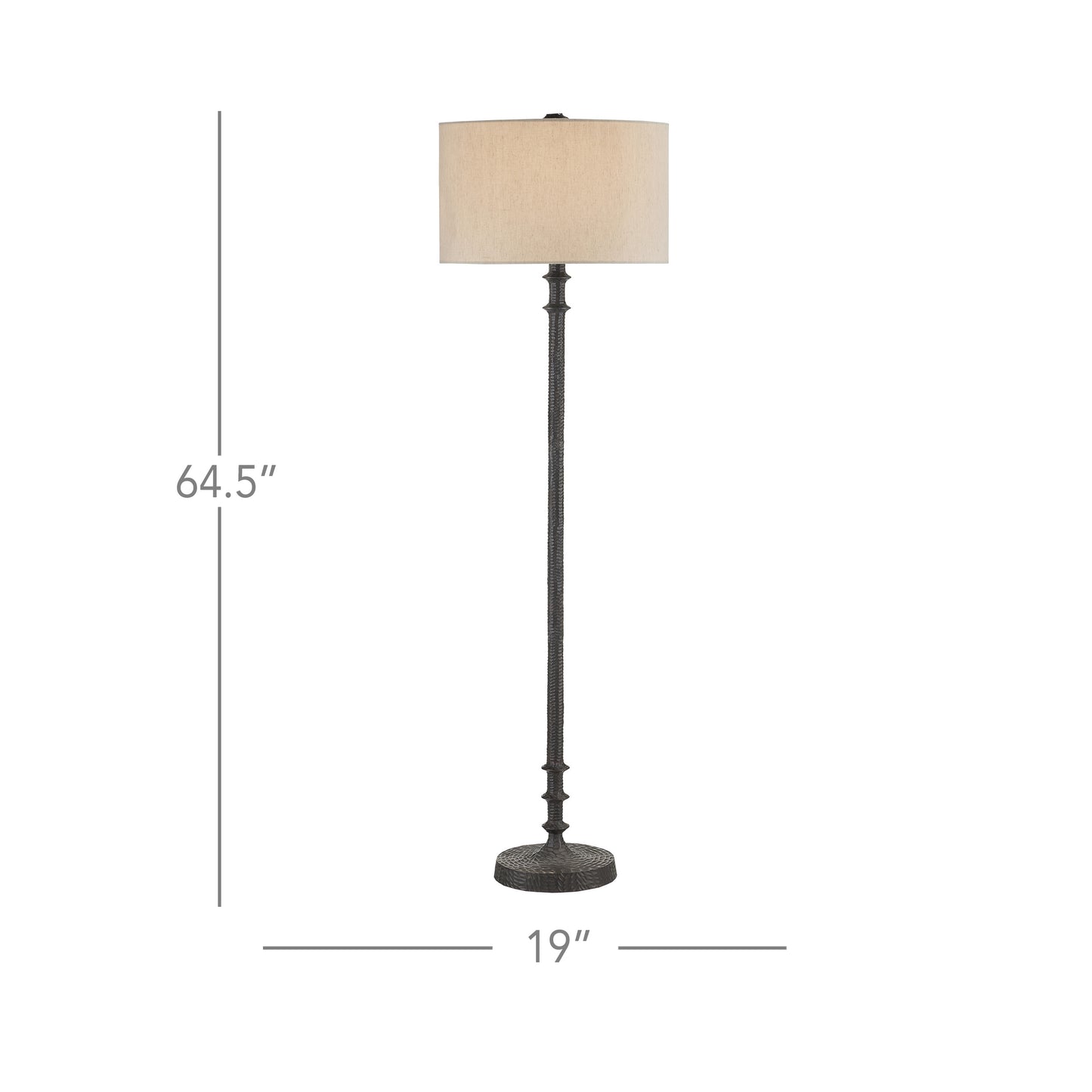 Gallo Bronze Floor Lamp.