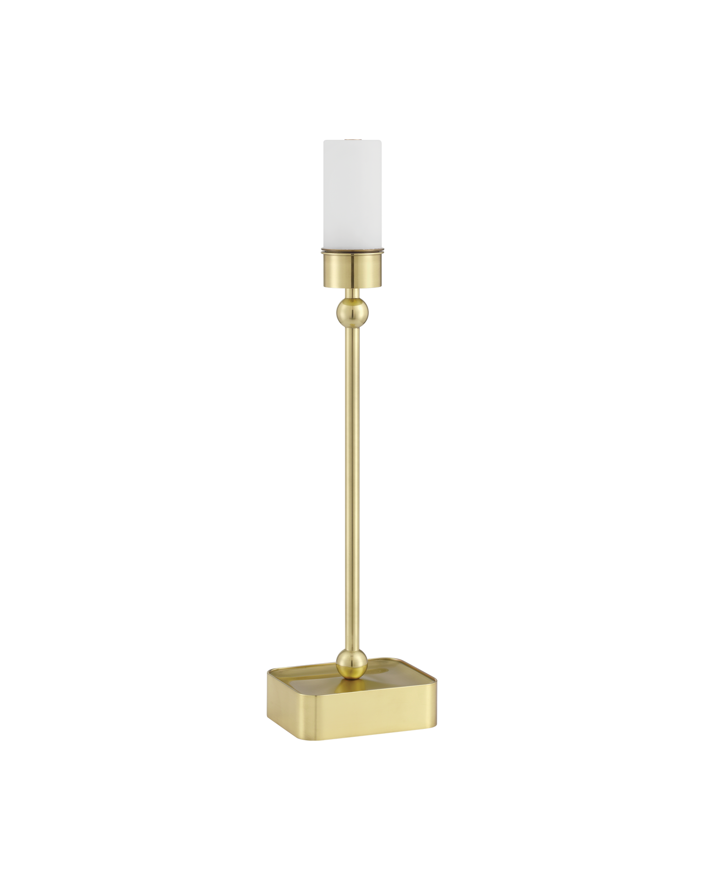Gadabout Brass Cordless Table Lamp.