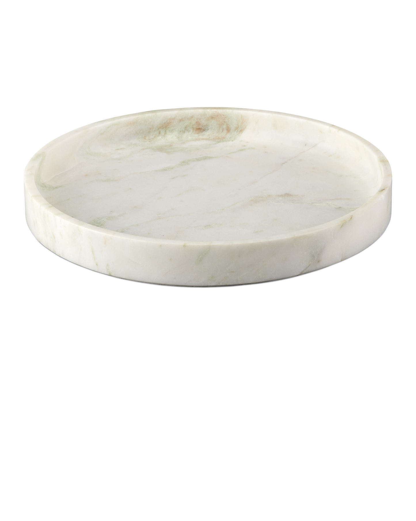 Bilbao Onyx Round Tray.