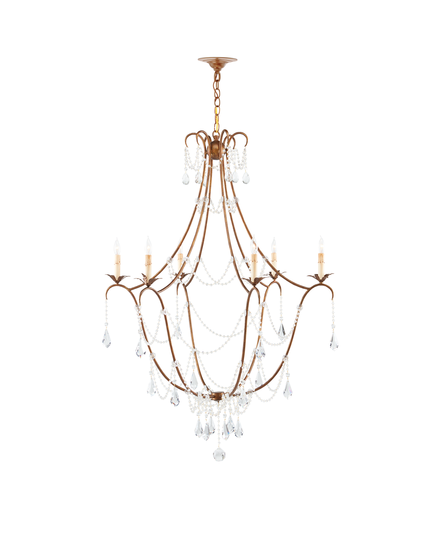 Elizabeth Gold Chandelier.