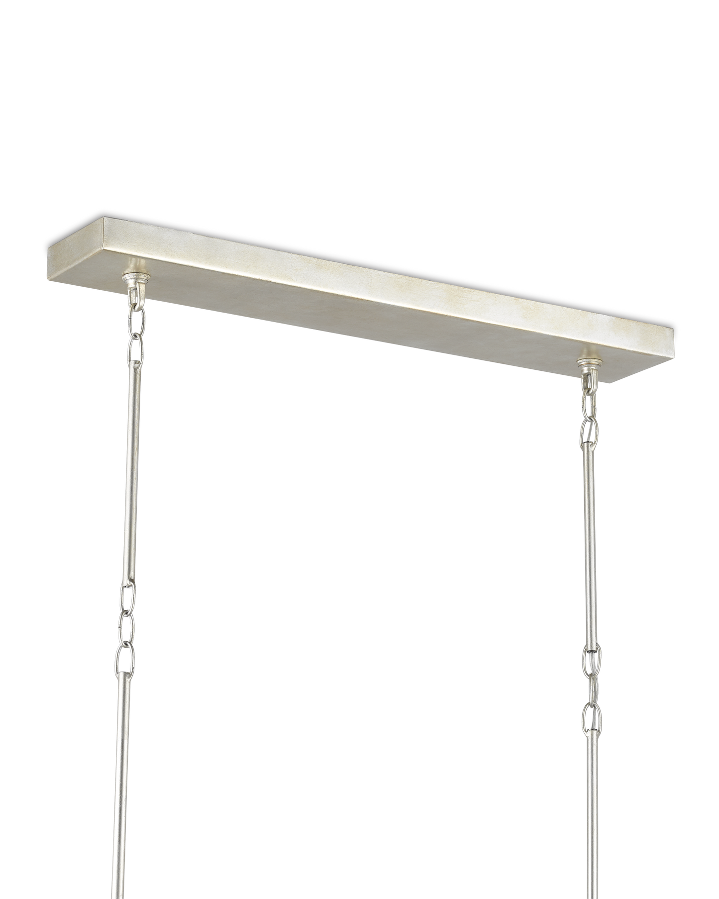 Middleton Rectangular Silver Chandelier.