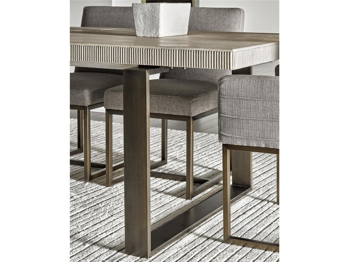 Robards Rectangular Modern Dining Table.