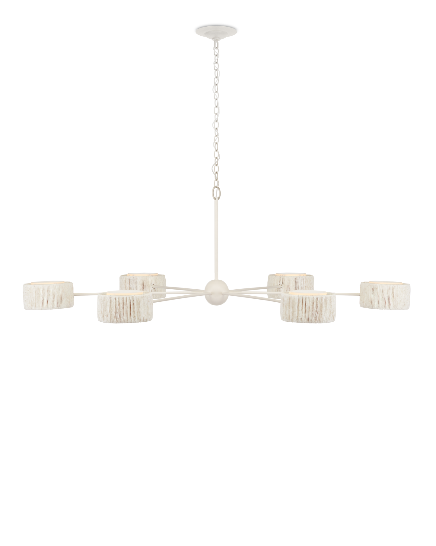 Monreale White Chandelier.