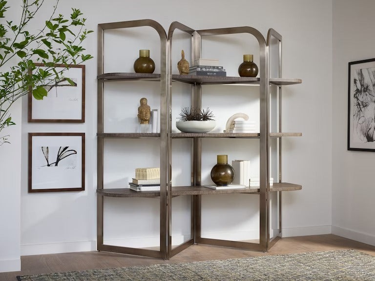 Modern Mood Etagere - Mink Finish.