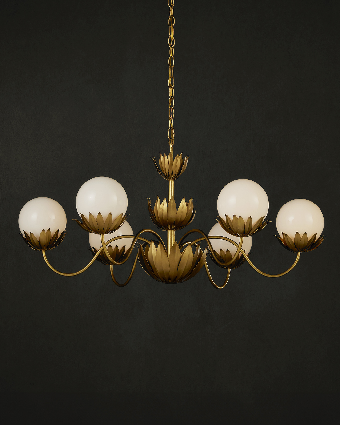 Mirasole Gold Chandelier.