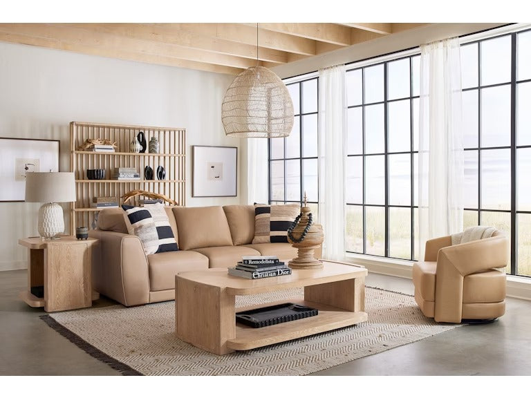 Retreat Slatted Bookcase - Dune.