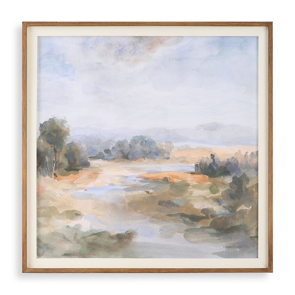 River Afternoon Framed Print.