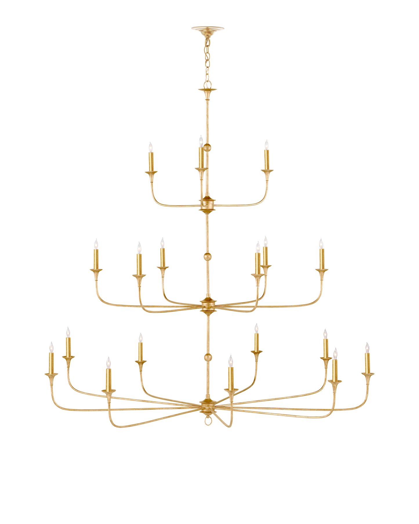 Nottaway Grande Gold Chandelier.