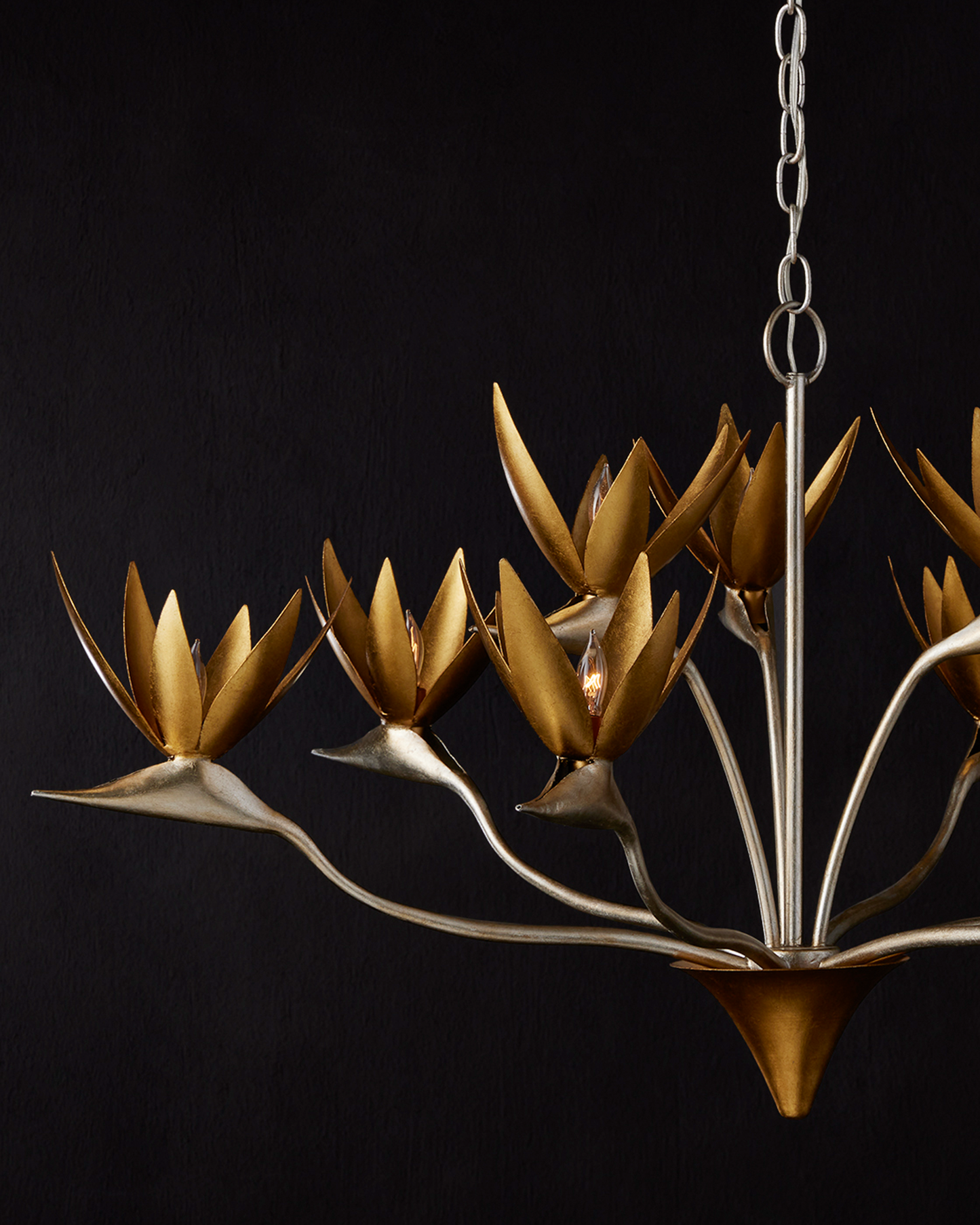 Paradiso Silver & Gold Chandelier.