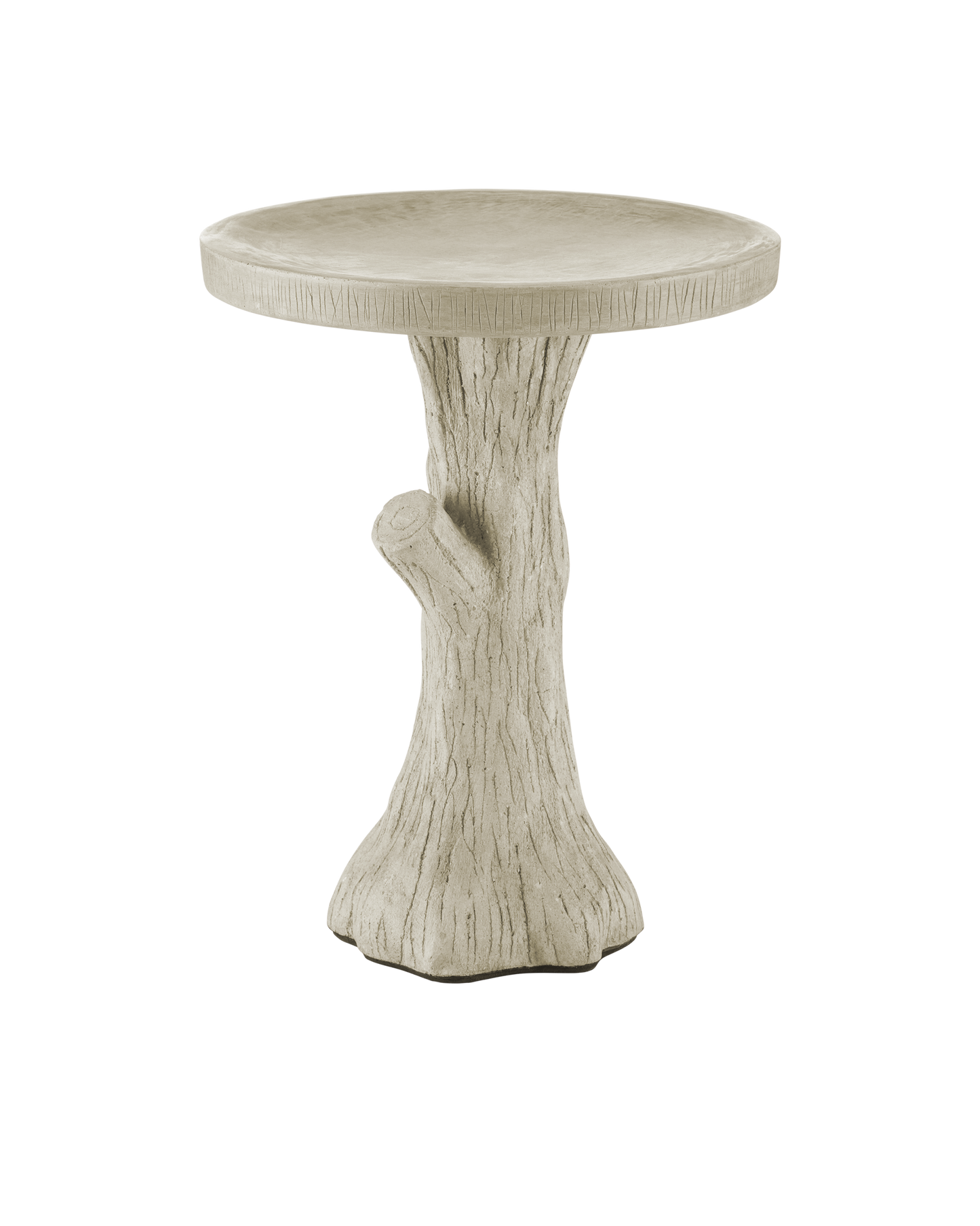 Faux Bois Medium Bird Bath.