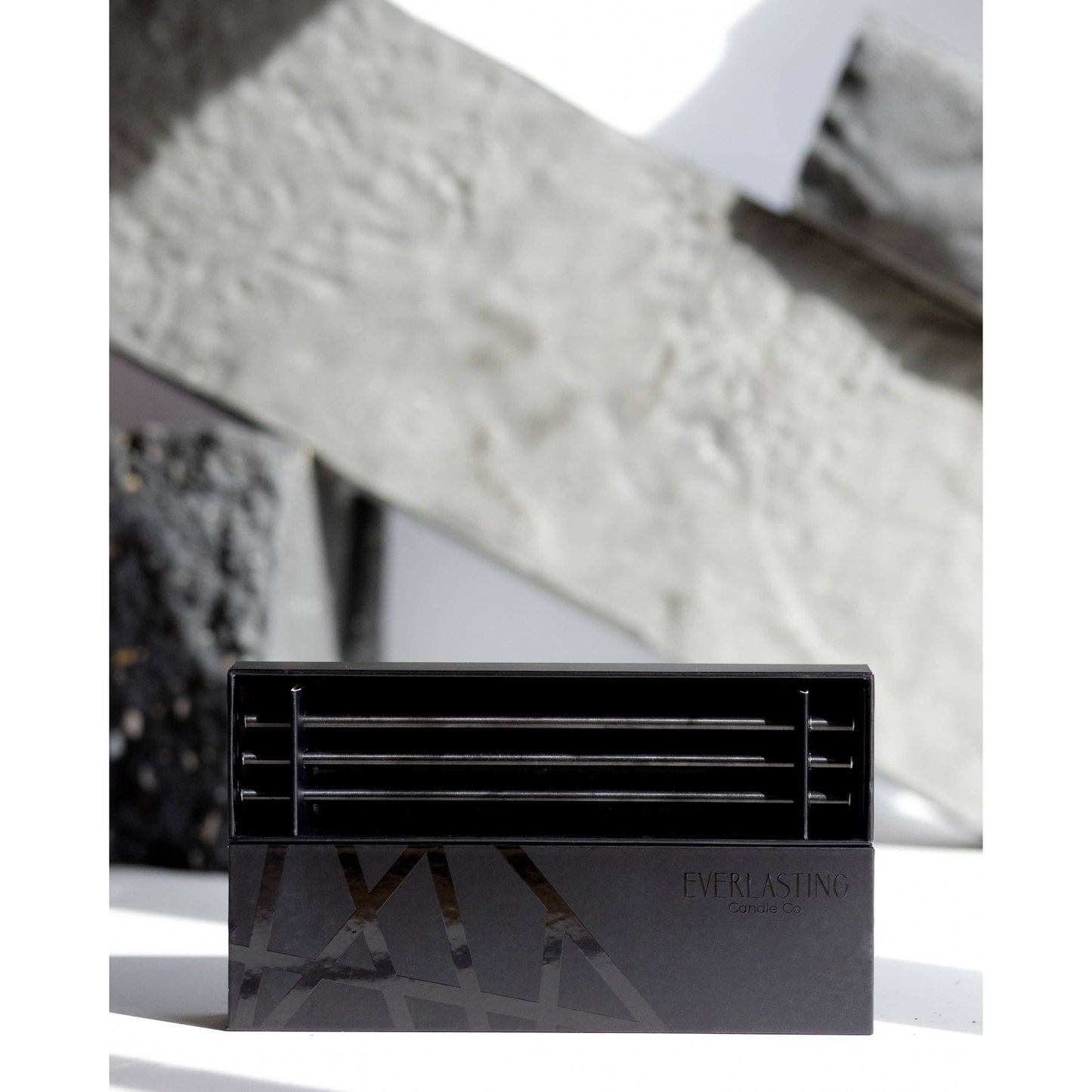 Black Everlasting Candle – Reusable Steel Candles.