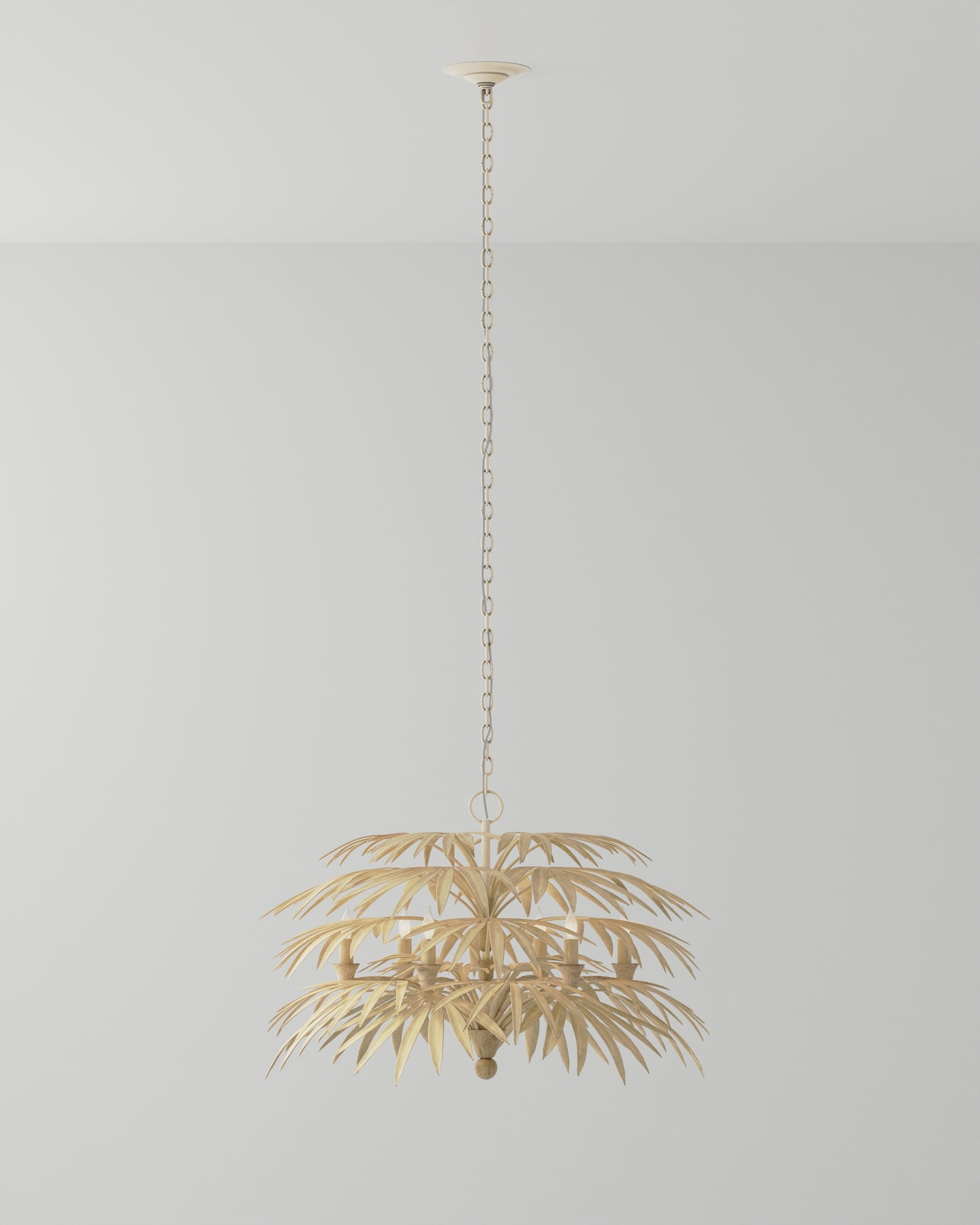 Calliope Coco Cream Chandelier.