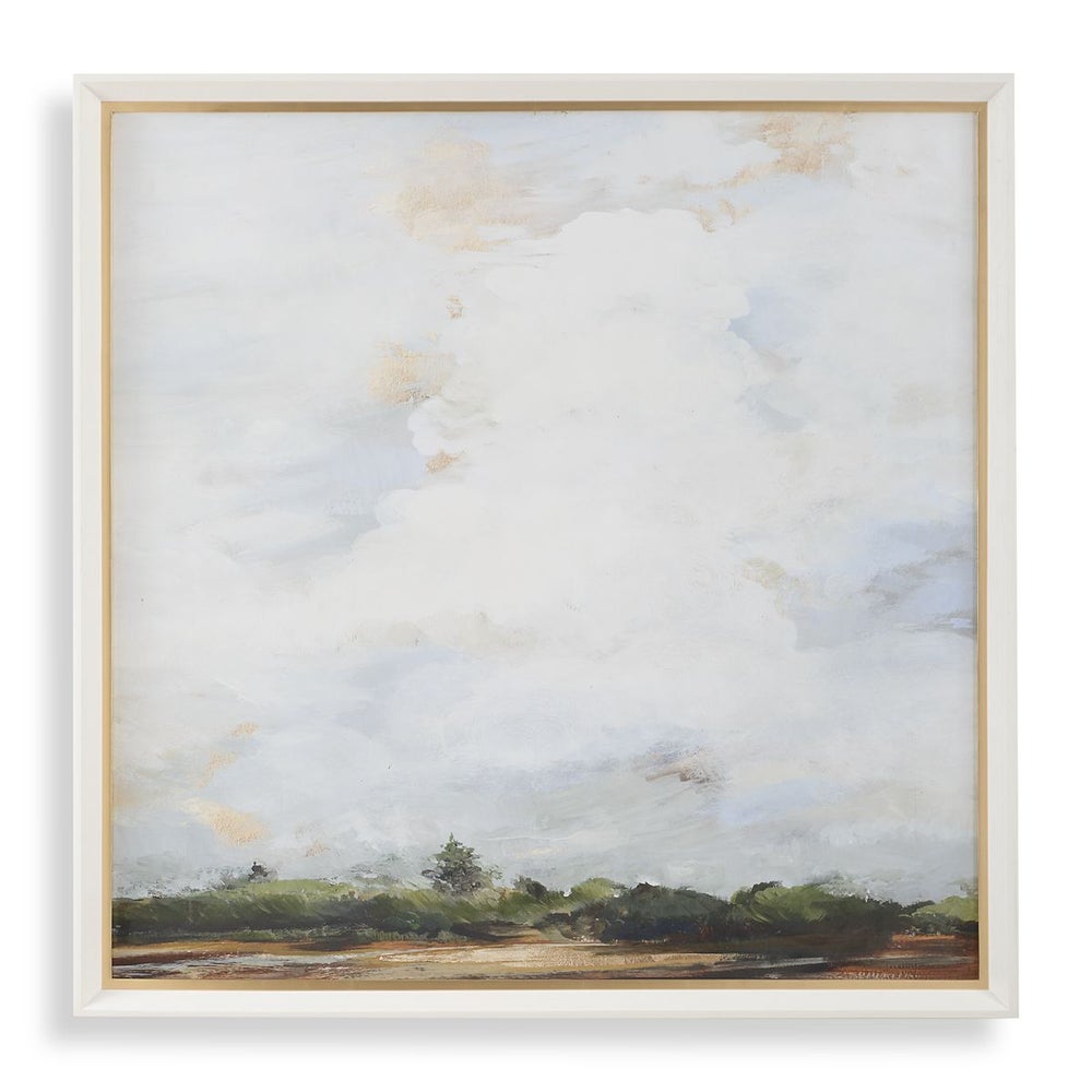 Whispering Cloudscapes Framed Print.