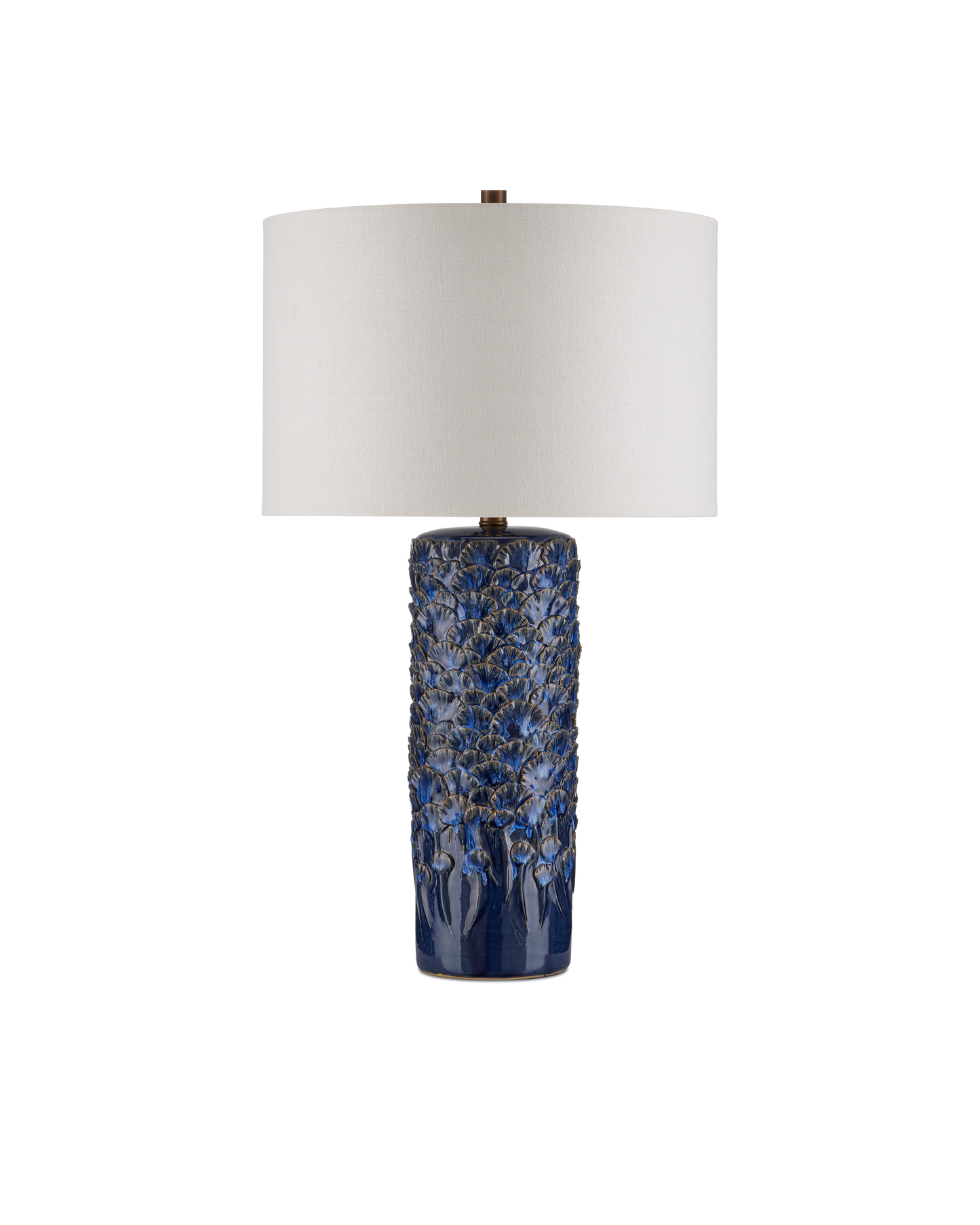 Fairmont Dark Blue Table Lamp.