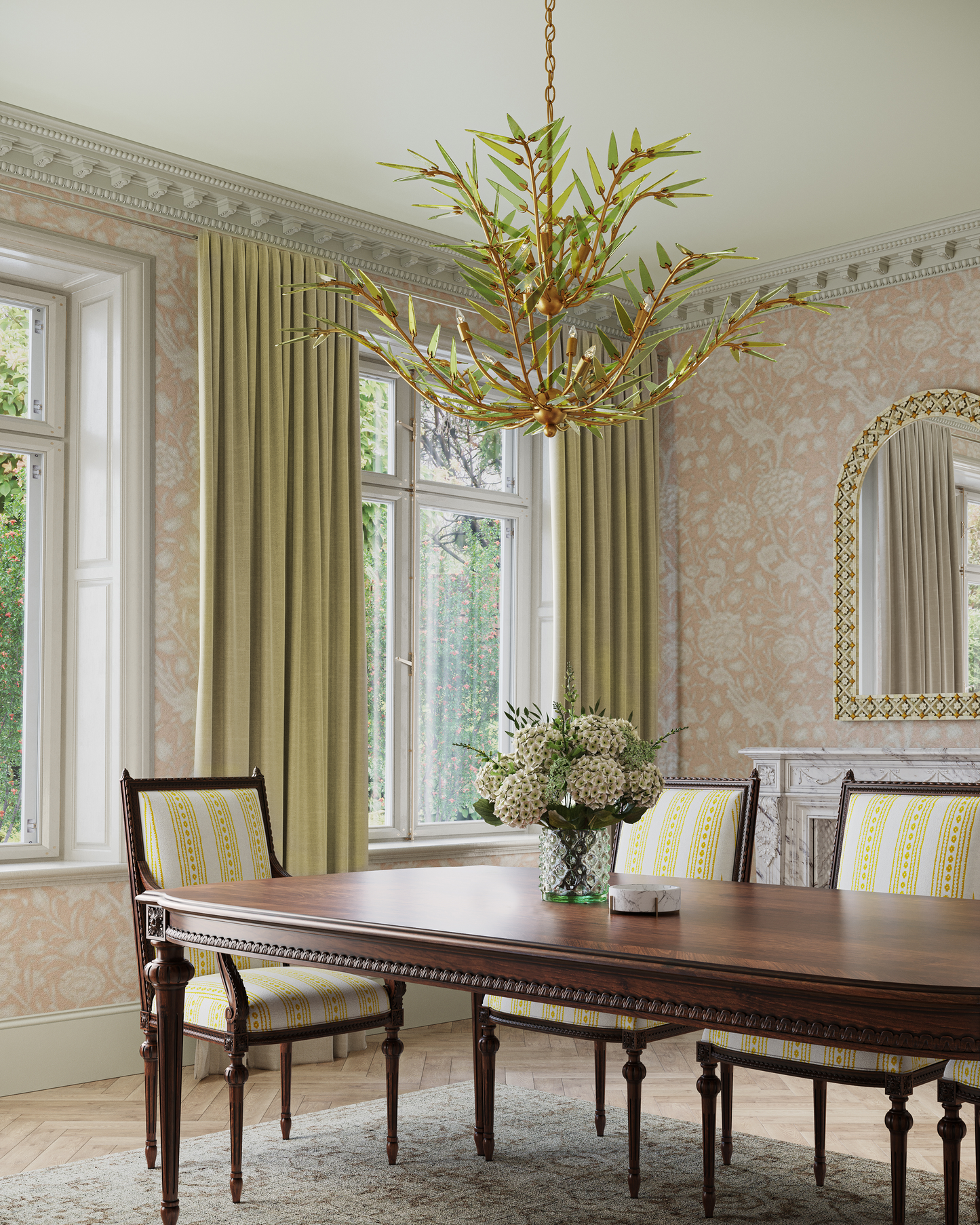 Babylon Two-Tier Chandelier.