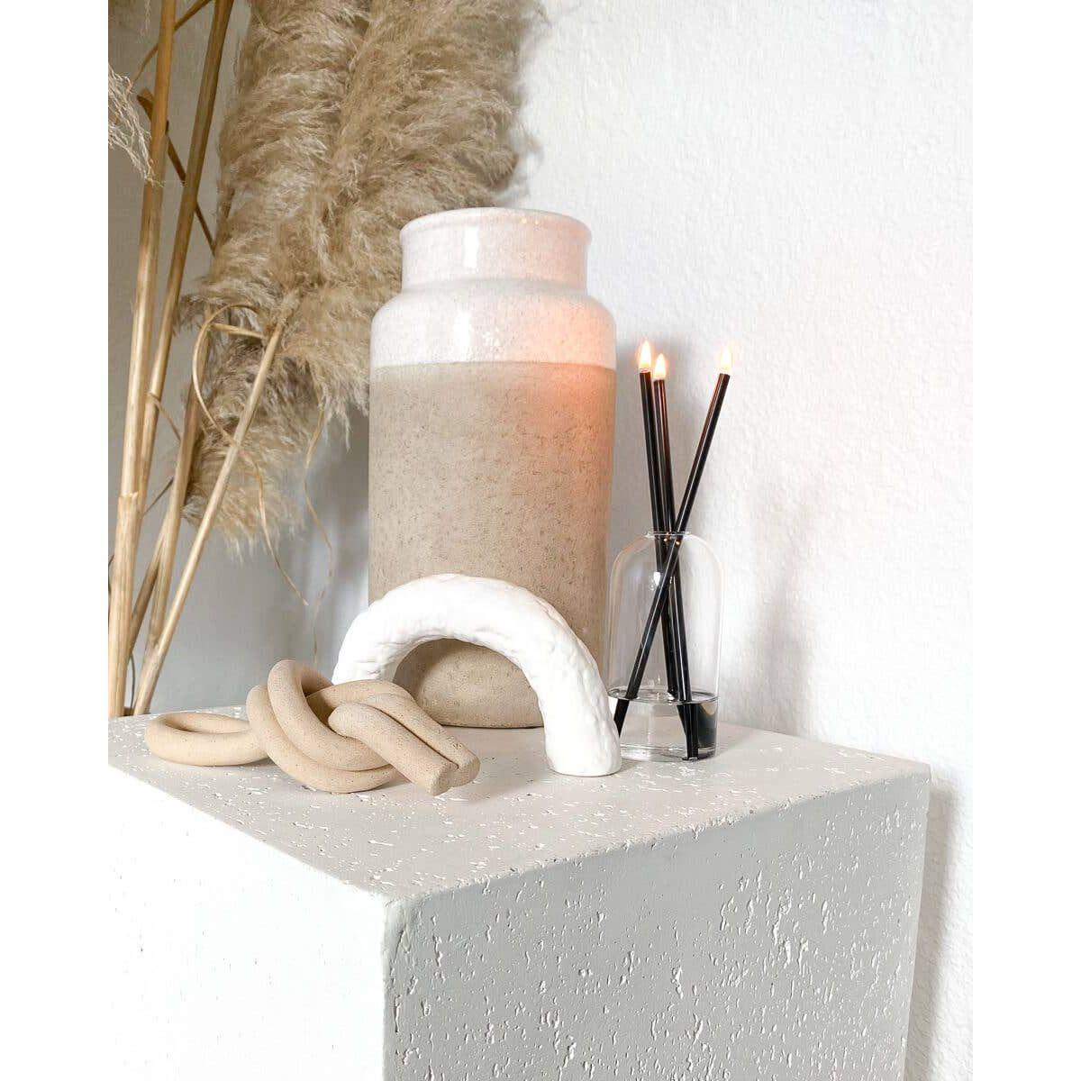 Black Everlasting Candle – Reusable Steel Candles.