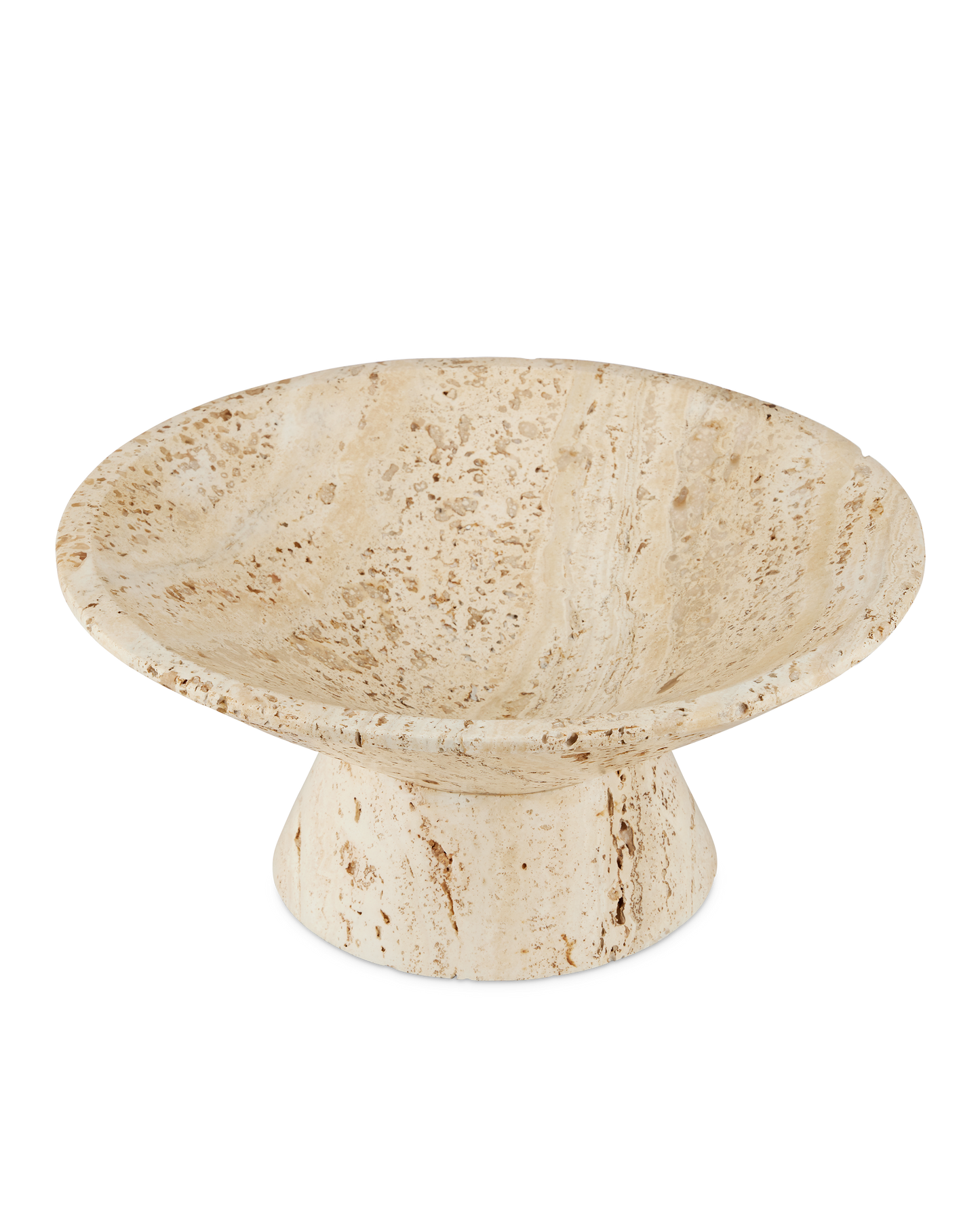 Lubo Travertine Small Bowl.